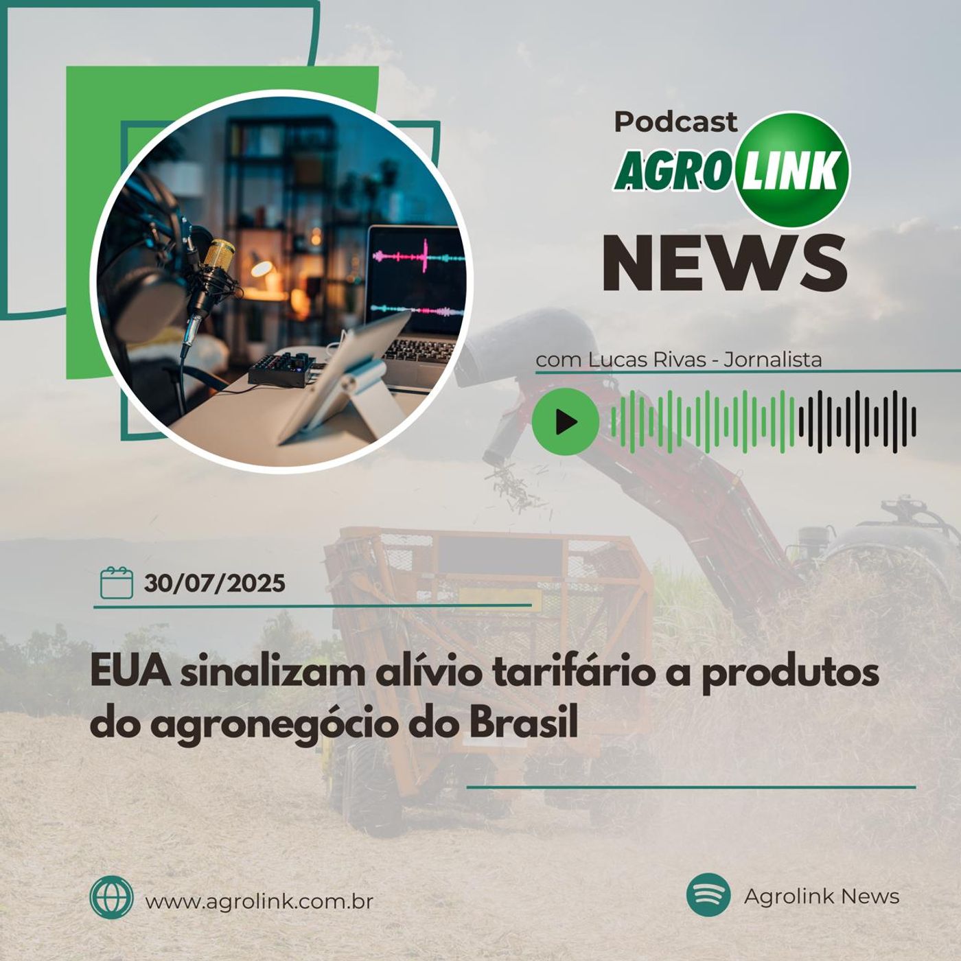 Exportações brasileiras de farelo de soja aumentam no primeiro semestre episode artwork