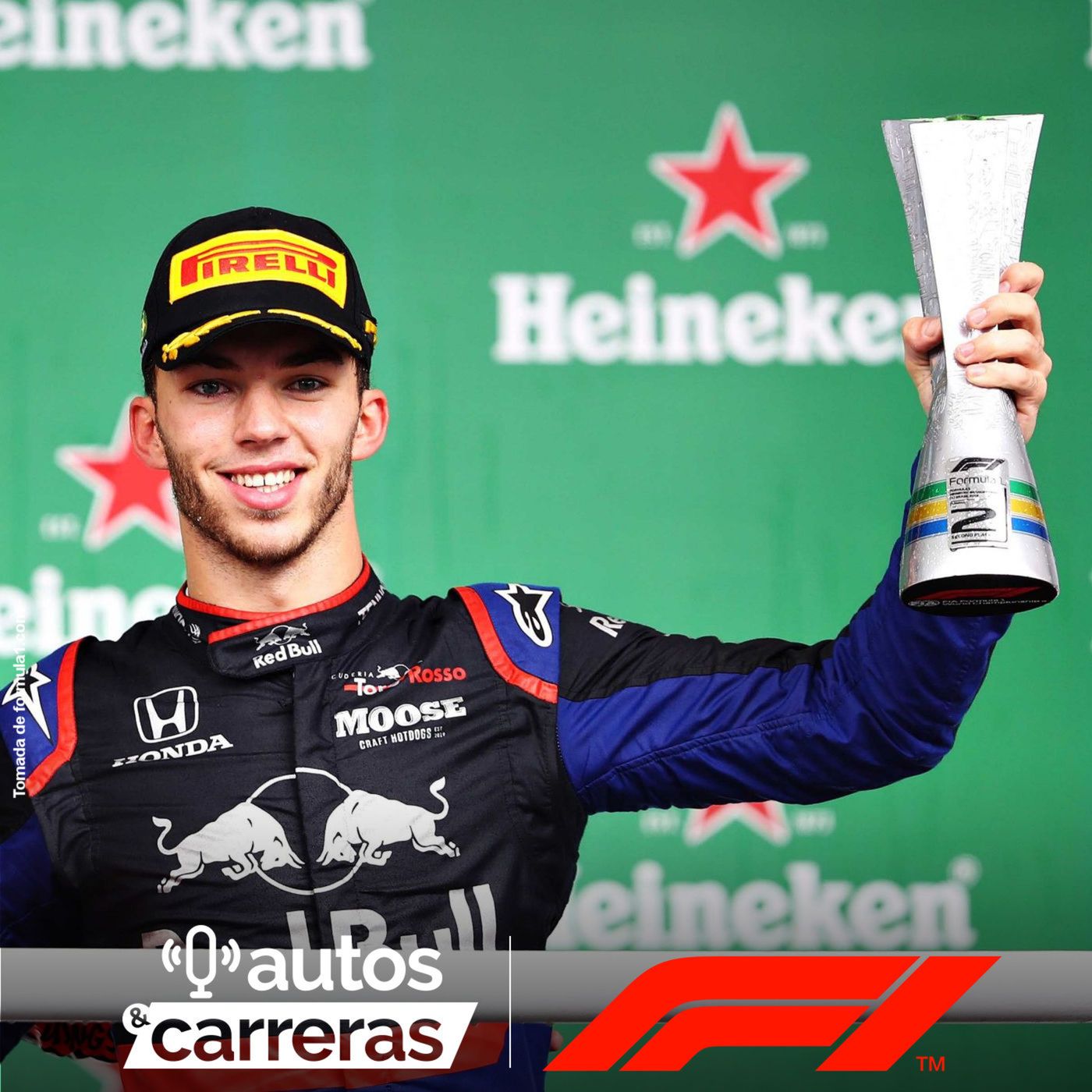 ¡Bienvenido al podio, Gasly!