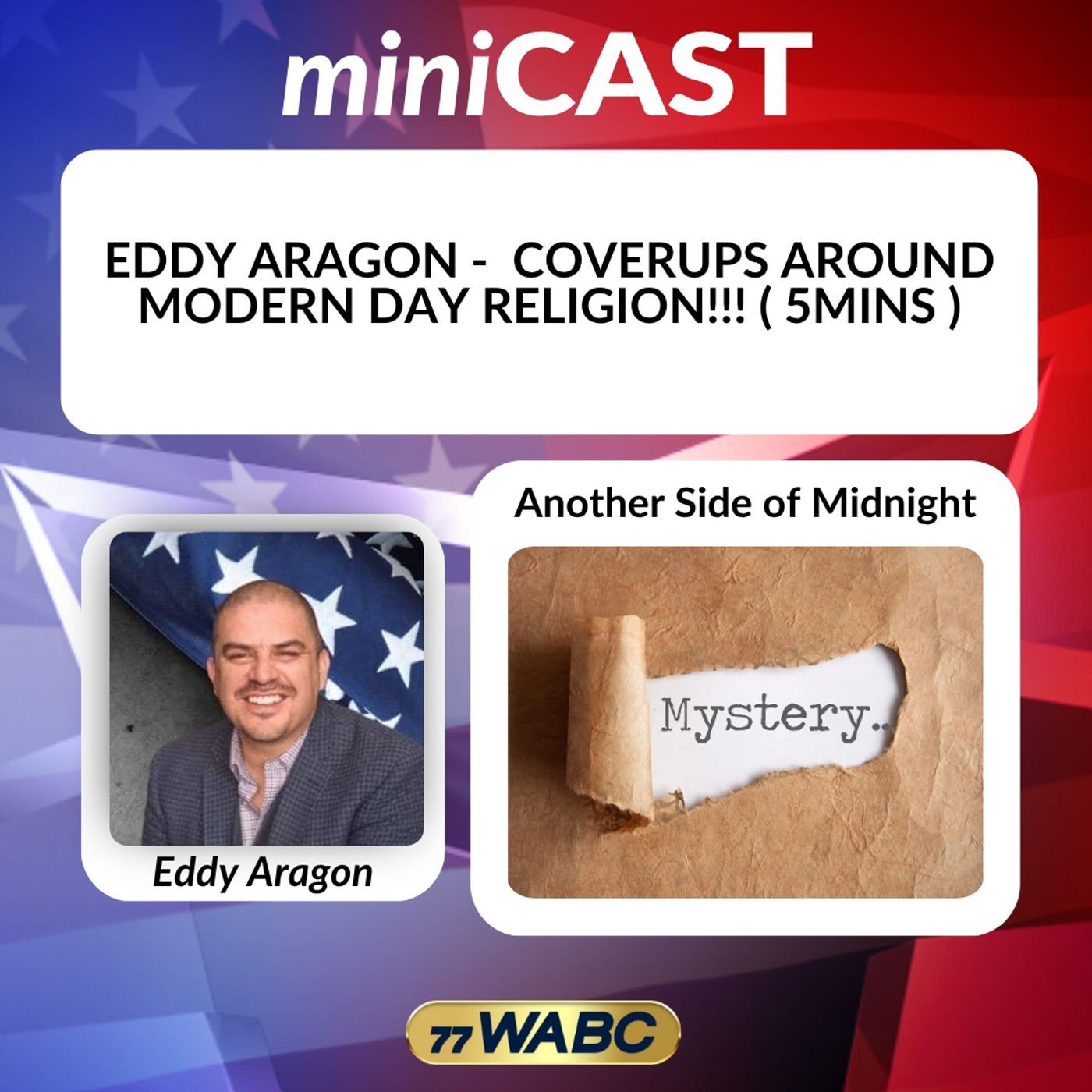 Another Side of Midnight: Eddy Aragon - Coverups around Modern Day Religion!!! episode artwork