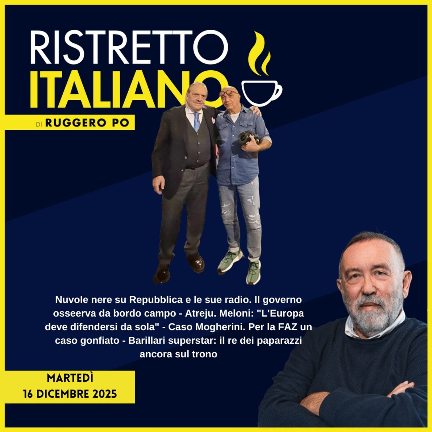 Ristretto Italiano - 16 dicembre 2025 episode artwork