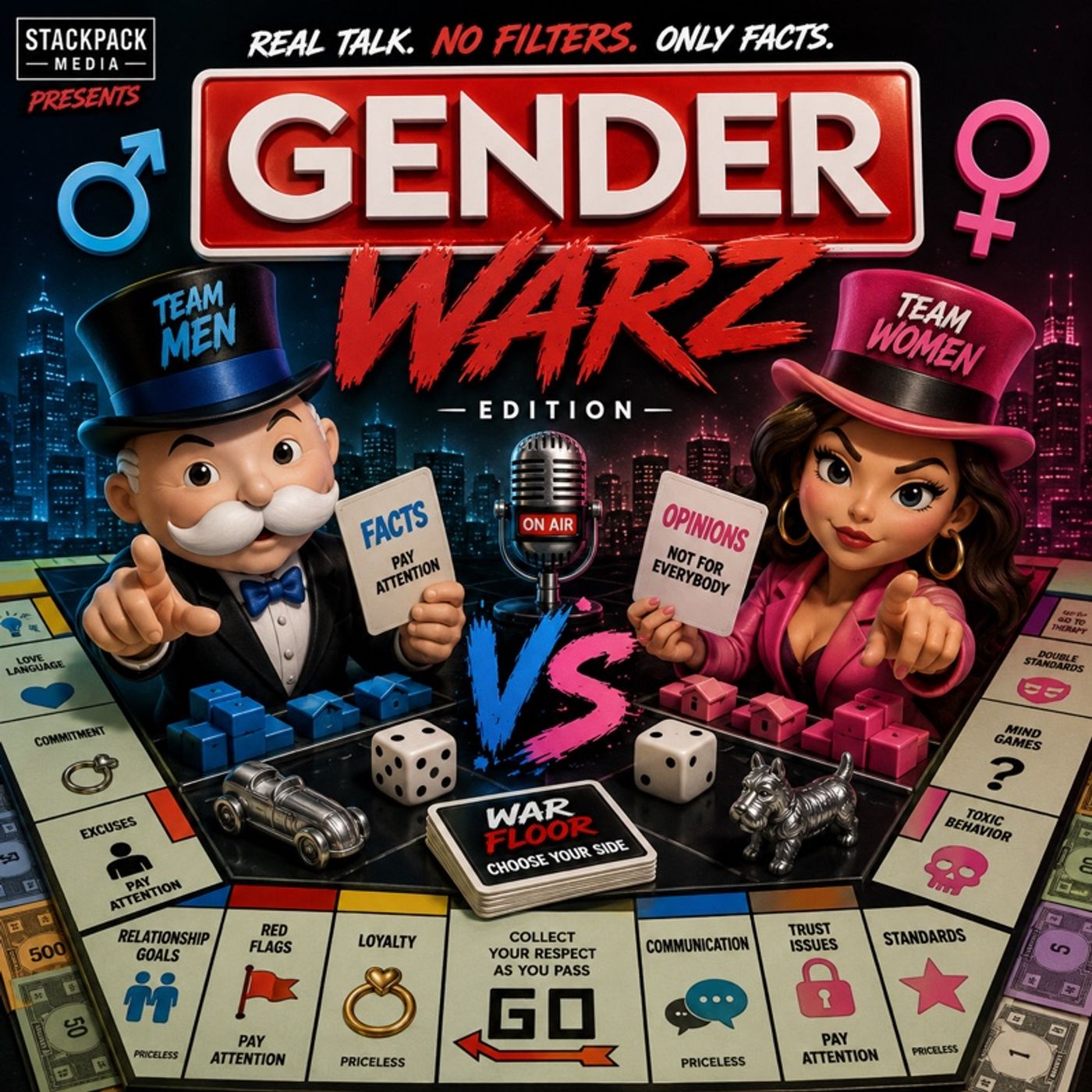 🎙️ Gender Warz: Real Talk, Real Relationships🔥🎥