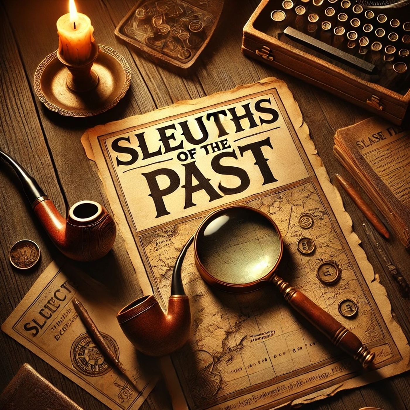 Sleuths of the Past podcast artwork