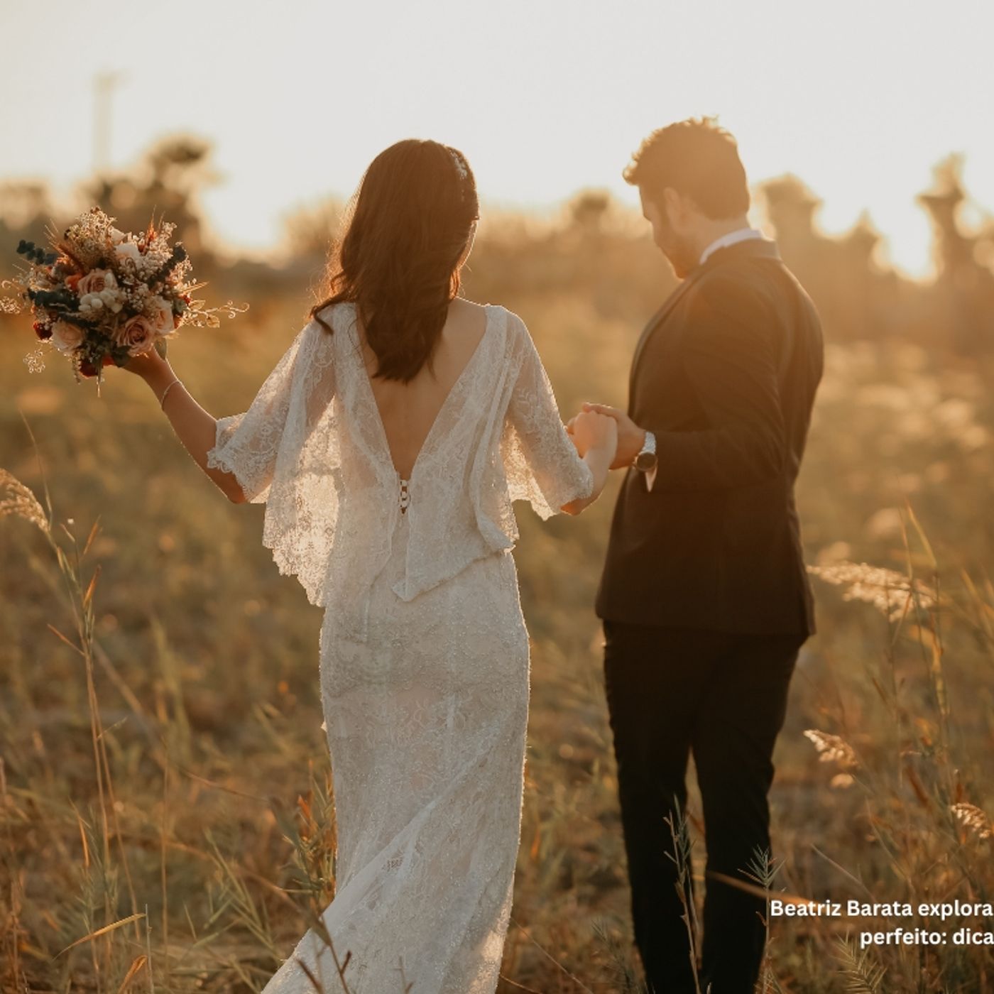 Momentos dos noivos registrados por Beat