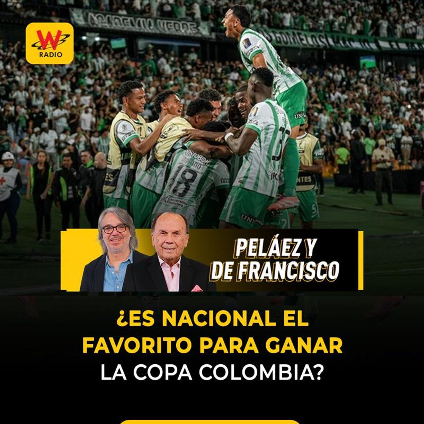 ¿Es Nacional el favorito para ganar la Copa Colombia?