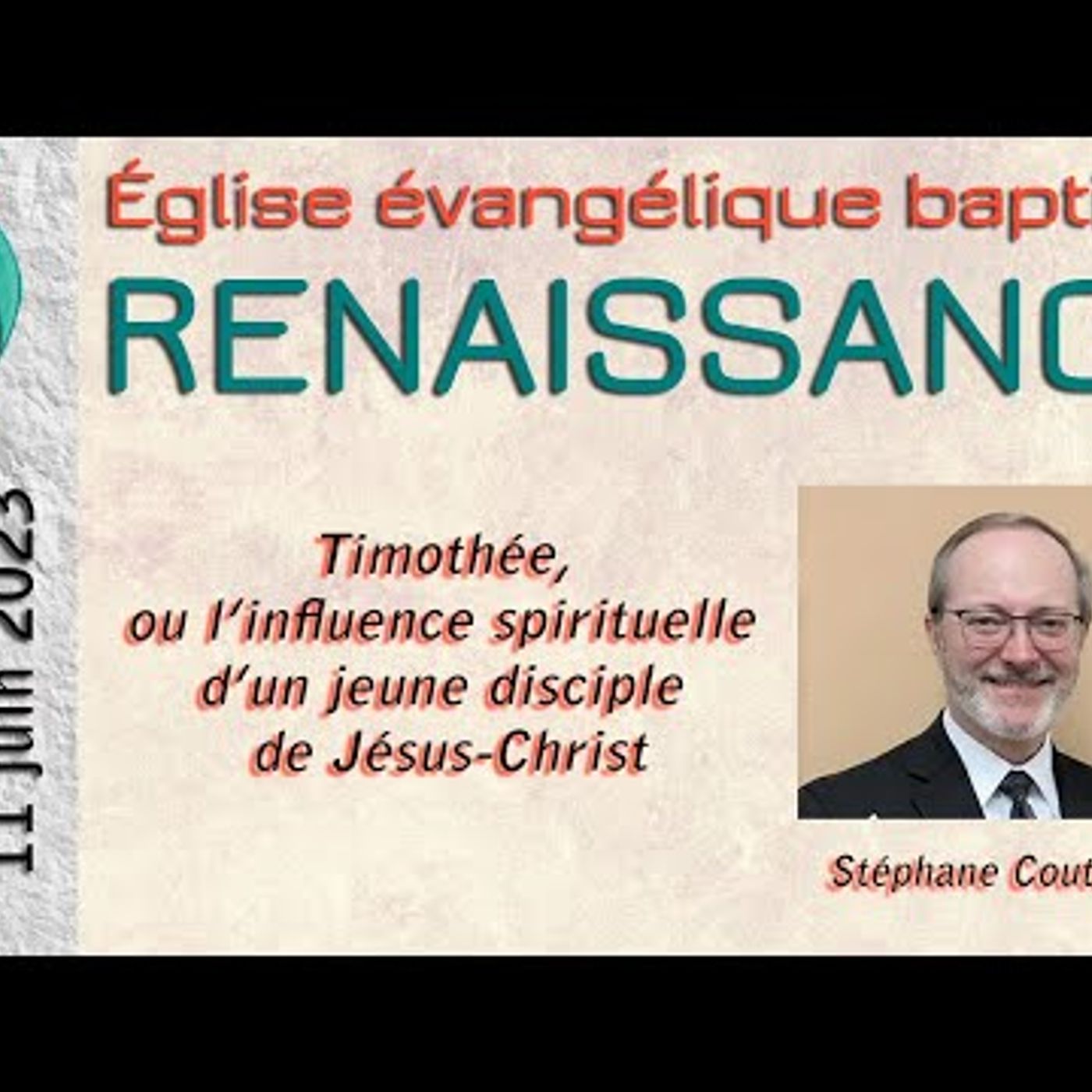 Eglise Baptiste Renaissance - Timothée, ou l’influence spirituelle d’un jeune disciple de Jésus Christ