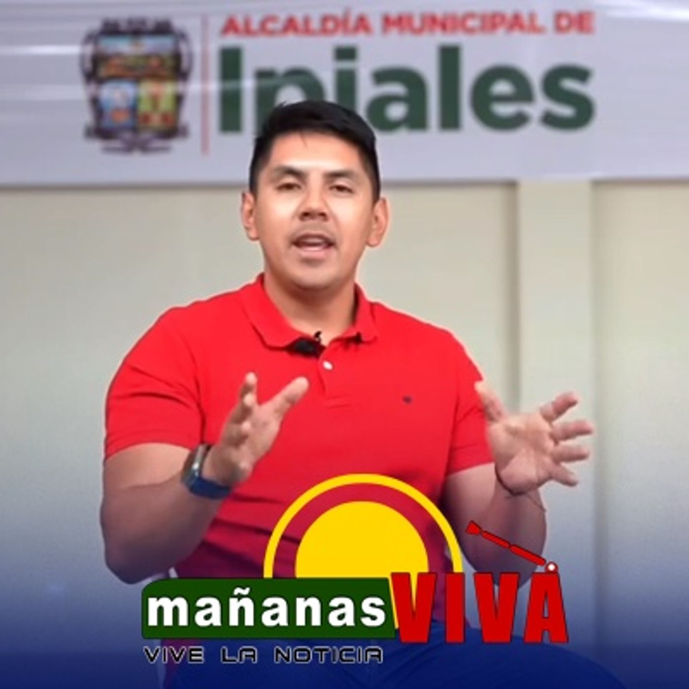 Director Ente Deportivo Alejandro Huertas - Inauguración de la nueva silletería del Coliseo Cubierto Álvaro German Villacis