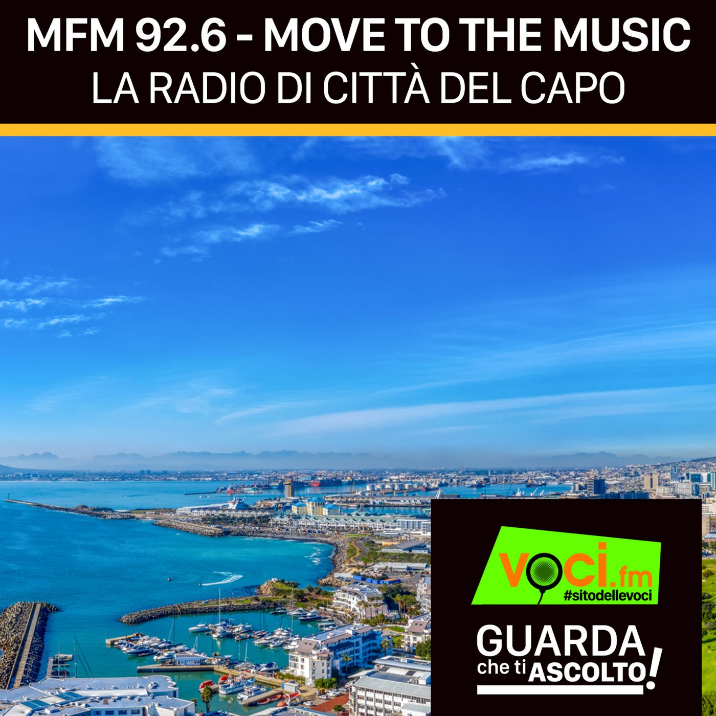 Clicca PLAY per GUARDA CHE TI ASCOLTO - MFM 92,6 MOVE TO MUSIC, la radio di Città Del Capo episode artwork