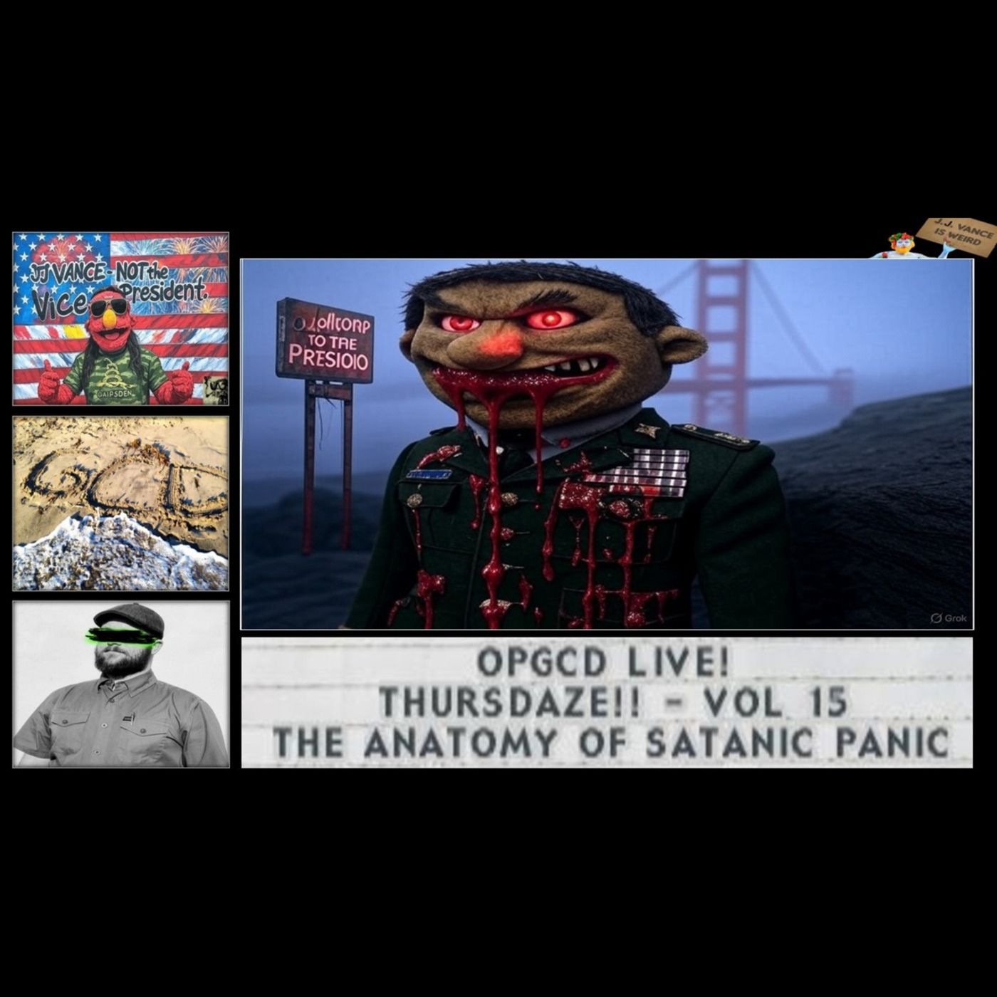 OpGCD Live! Thursdaze!! - Vol 15 - The Anatomy of Satanic Panic - FREE PATREON PREVIEW