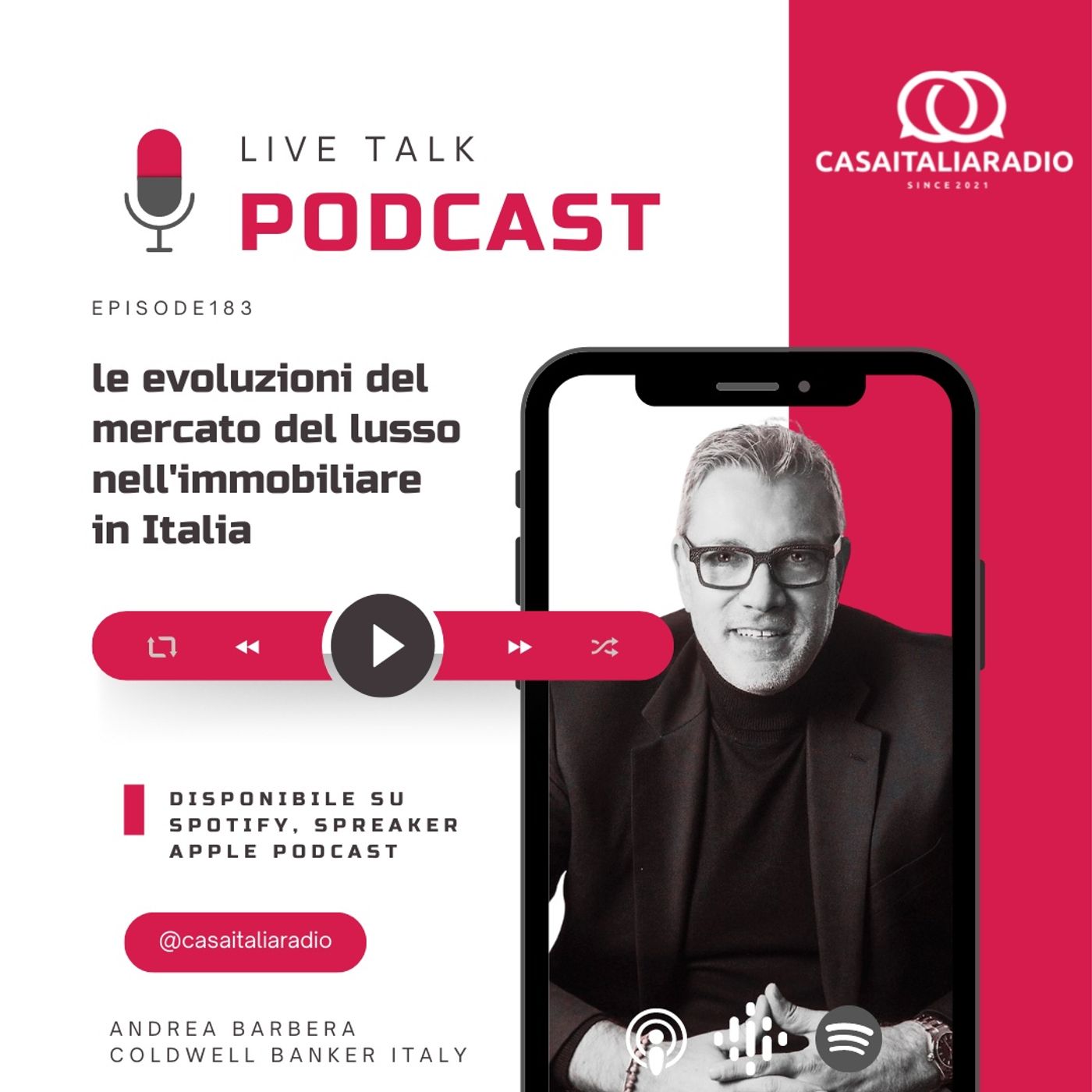 BM - Puntata N. 183 - Le evoluzioni del mercato del lusso nell'immobiliare episode artwork