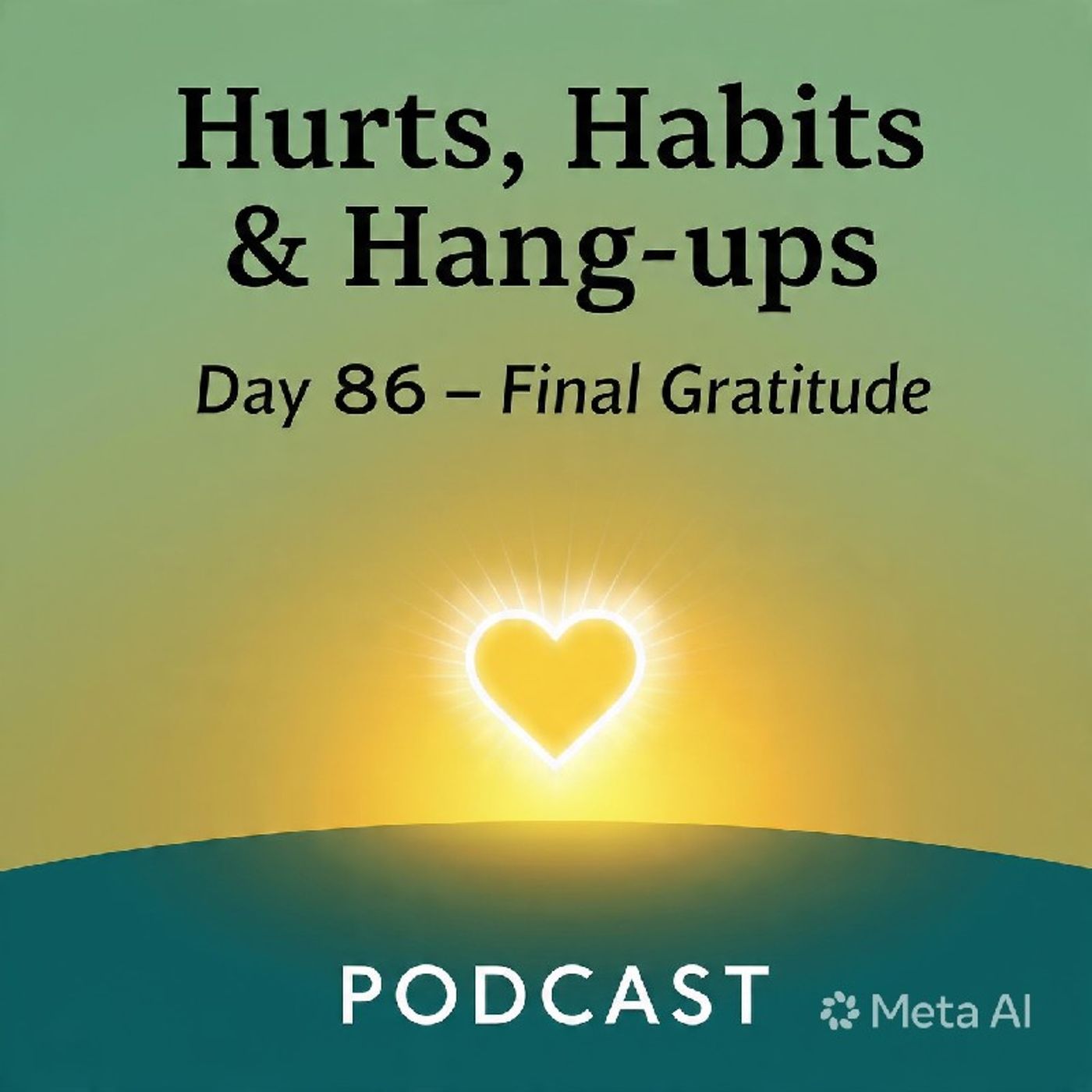 Hurts, Habits & Hang-ups: Day 86 Final Gratitude episode artwork