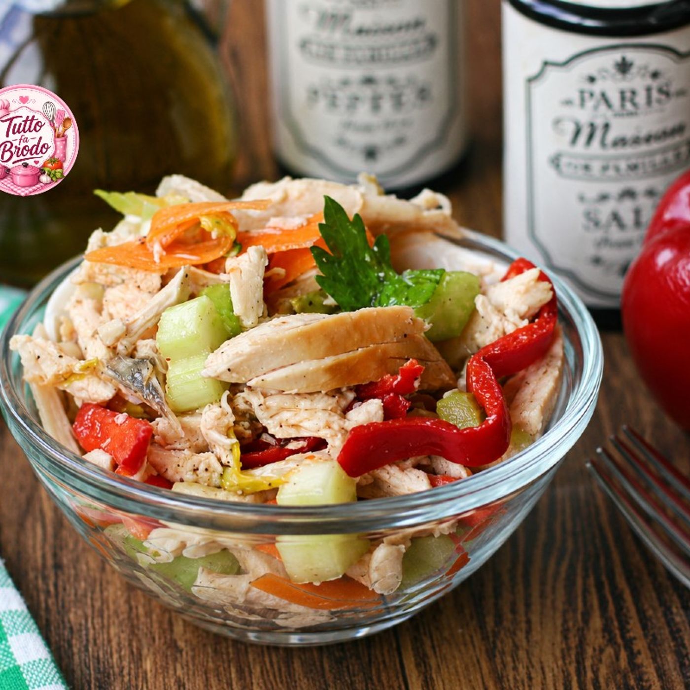 Insalata di Pollo con Giardiniera: Fresca, Gustosa e Colorata episode artwork