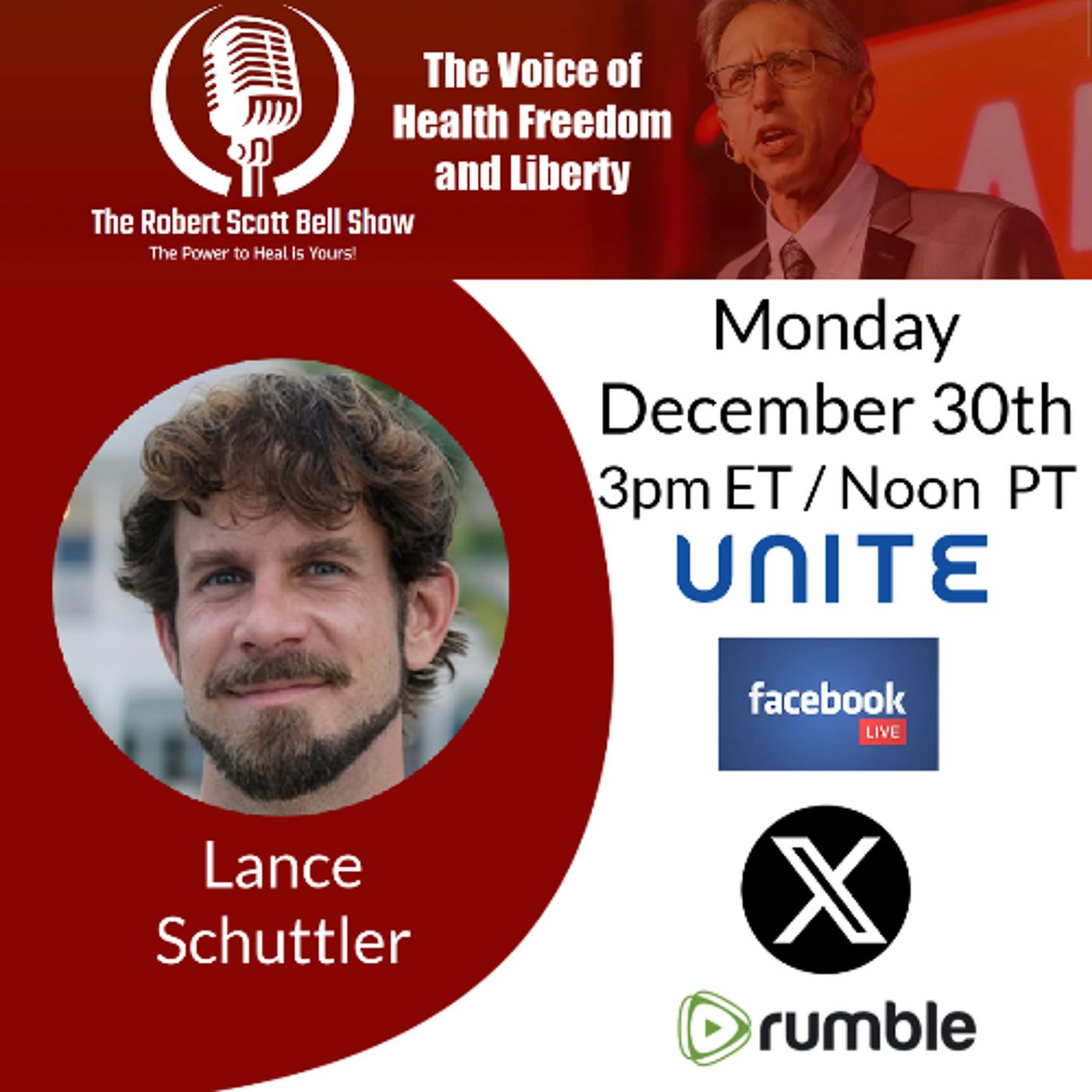 Inflammaging Solutions, Lance Schuttler, Ascent Nutrition, Humic and Fulvic Acid, Agarikon Mushroom, Bird Flu Propaganda - The RSB Show 12-3 episode artwork