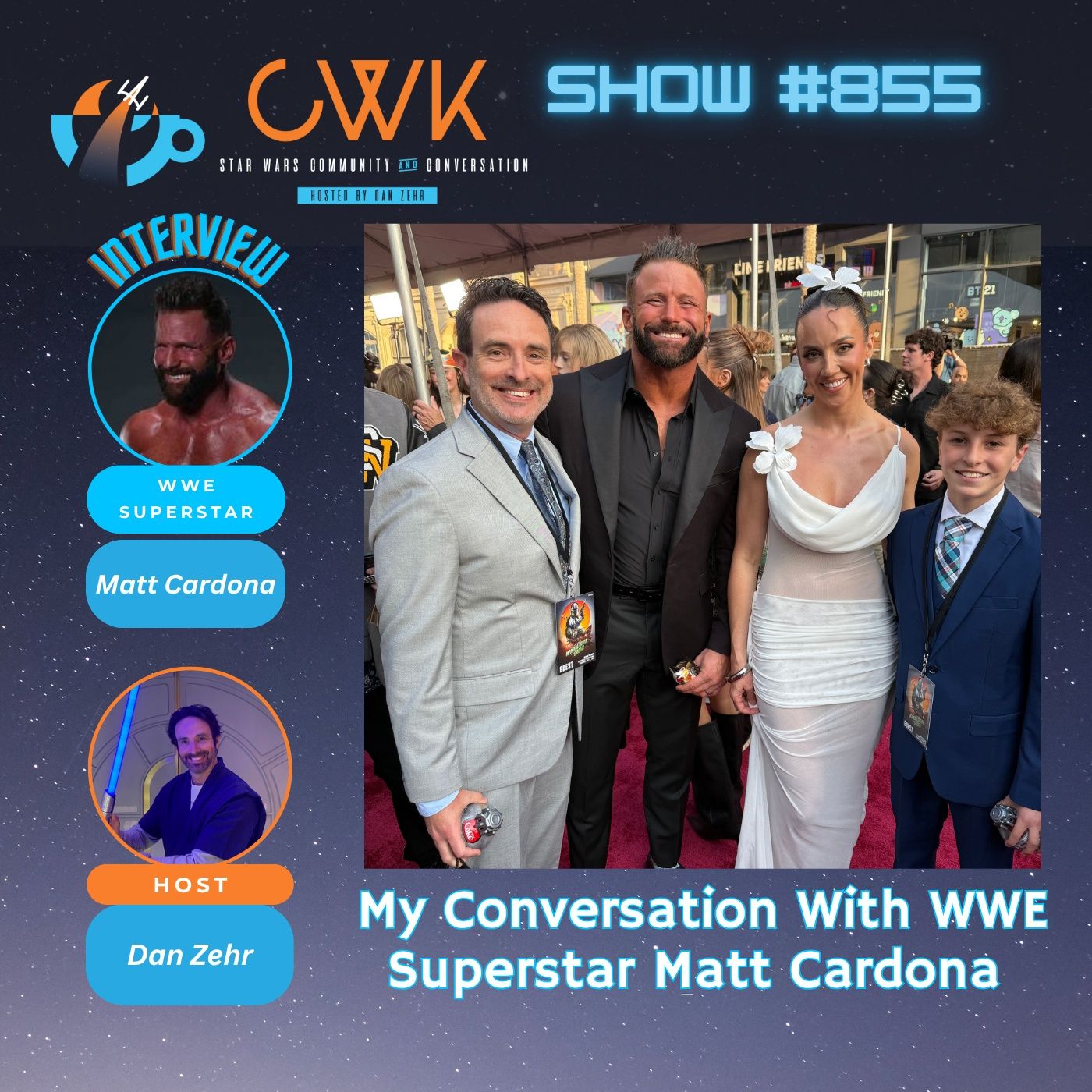 CWK Show #855: WWE Superstar Matt Cardona episode artwork