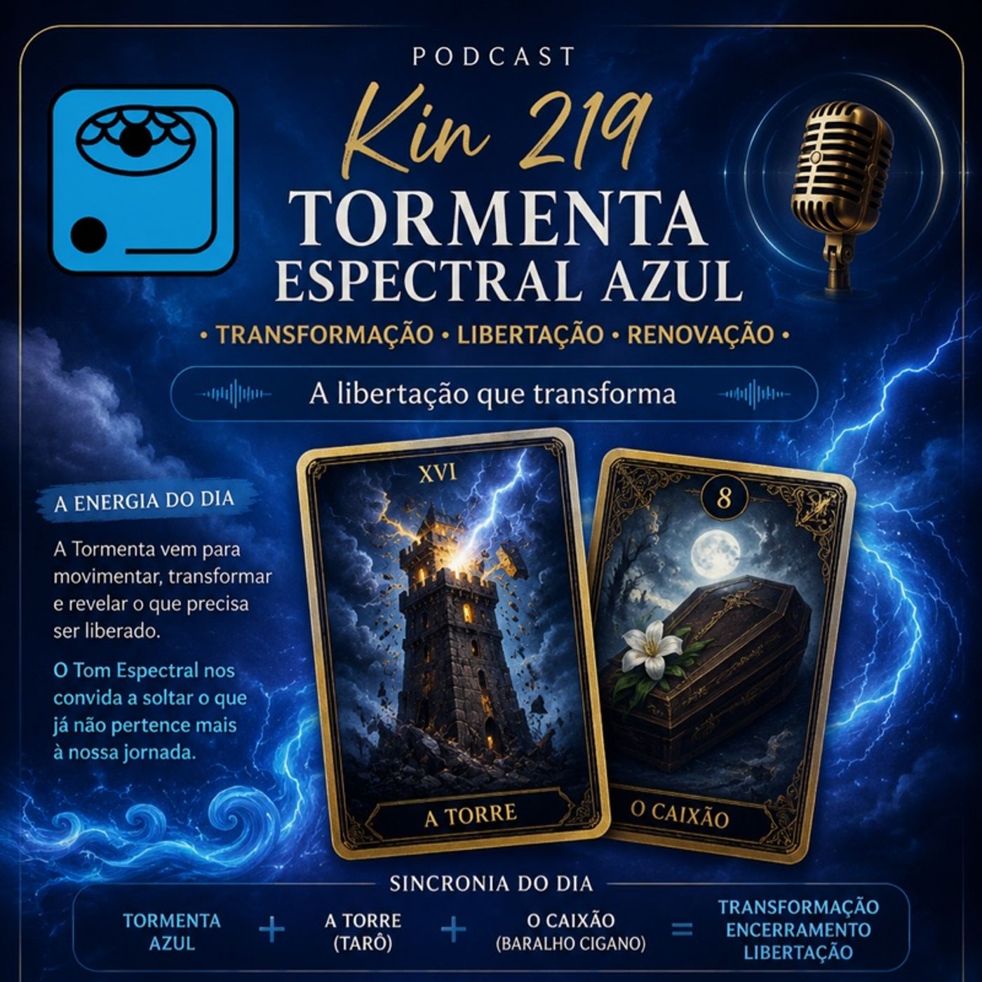 KIN 219: TORMENTA ESPECTRAL AZUL episode artwork