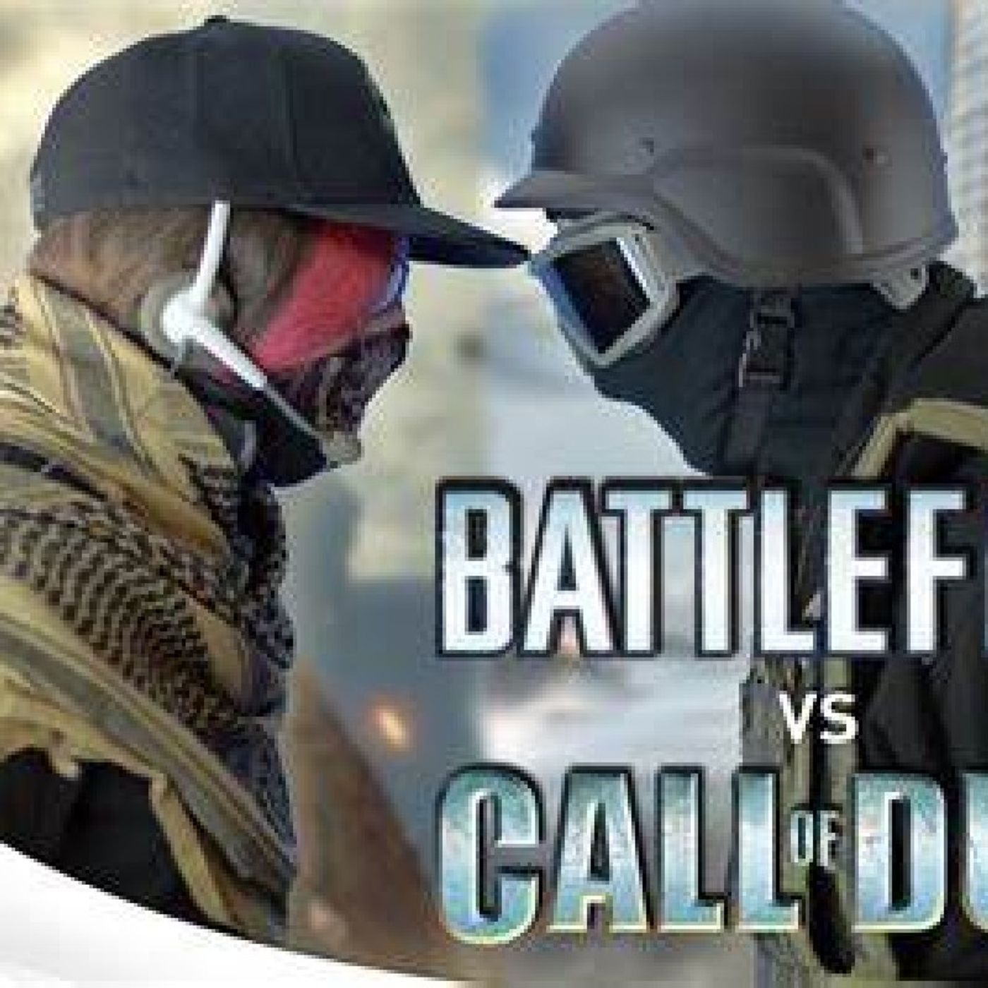 Call of duty vs Battlefield episode artwork