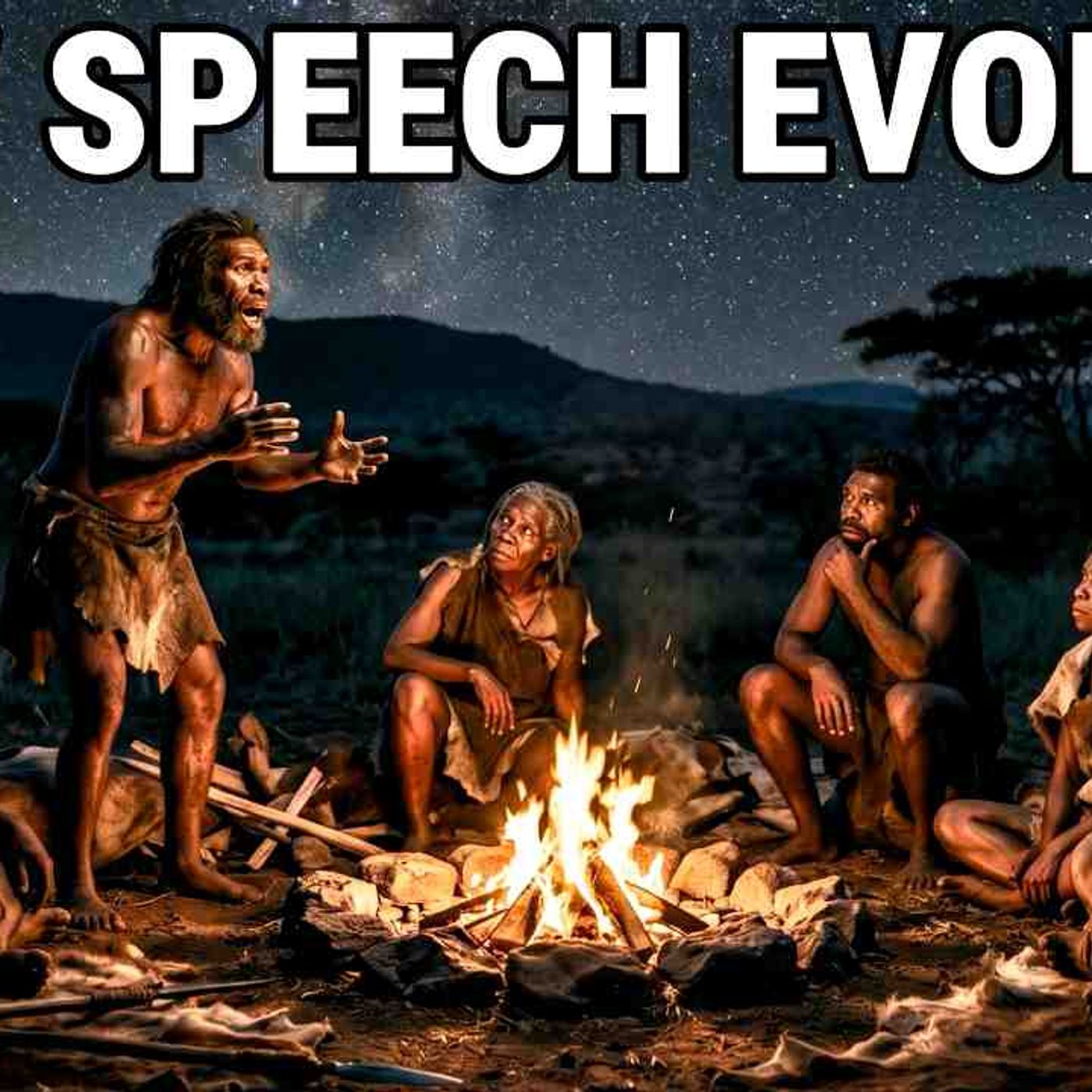Why Do Only Humans Speak_ The Most Important Moment in Human History _ Documentary For Sleep episode artwork