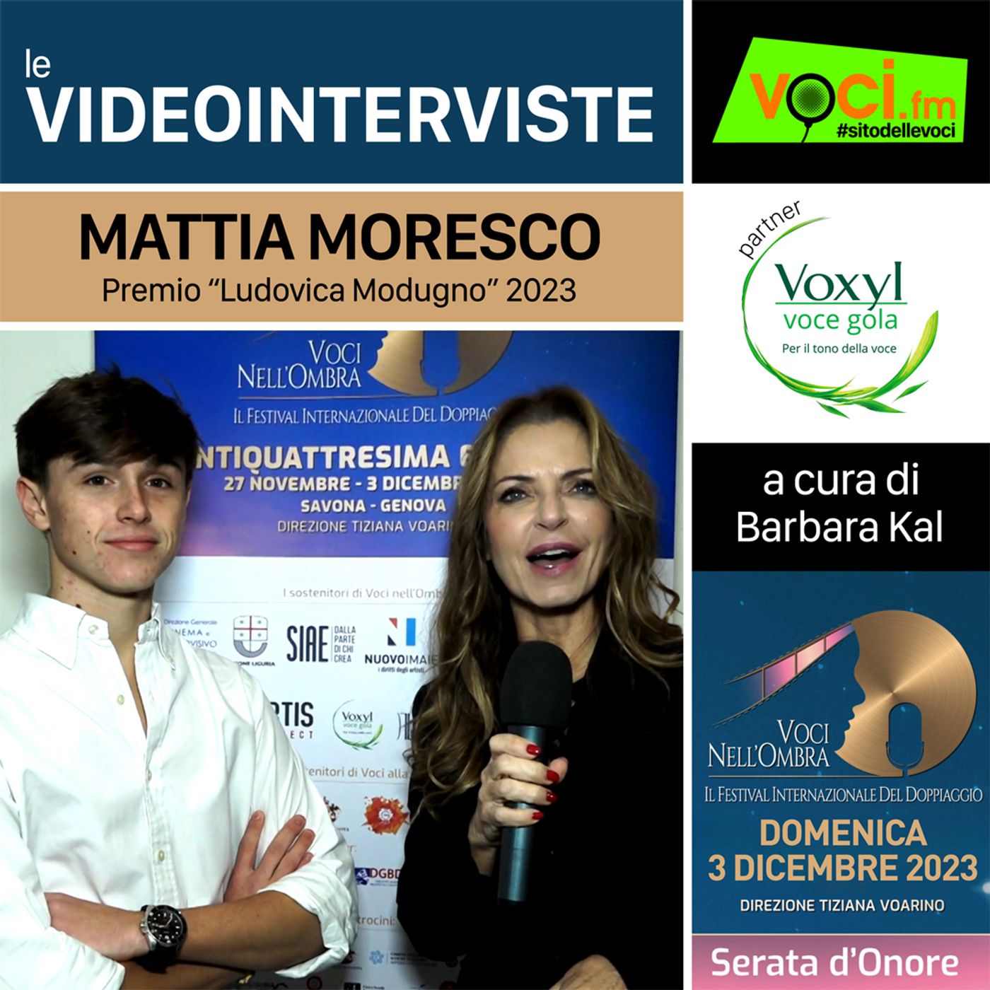 MATTIA MORESCO su VOCI.fm da "VOCI NELL'OMBRA 2023" - clicca play e ascolta l'intervista episode artwork