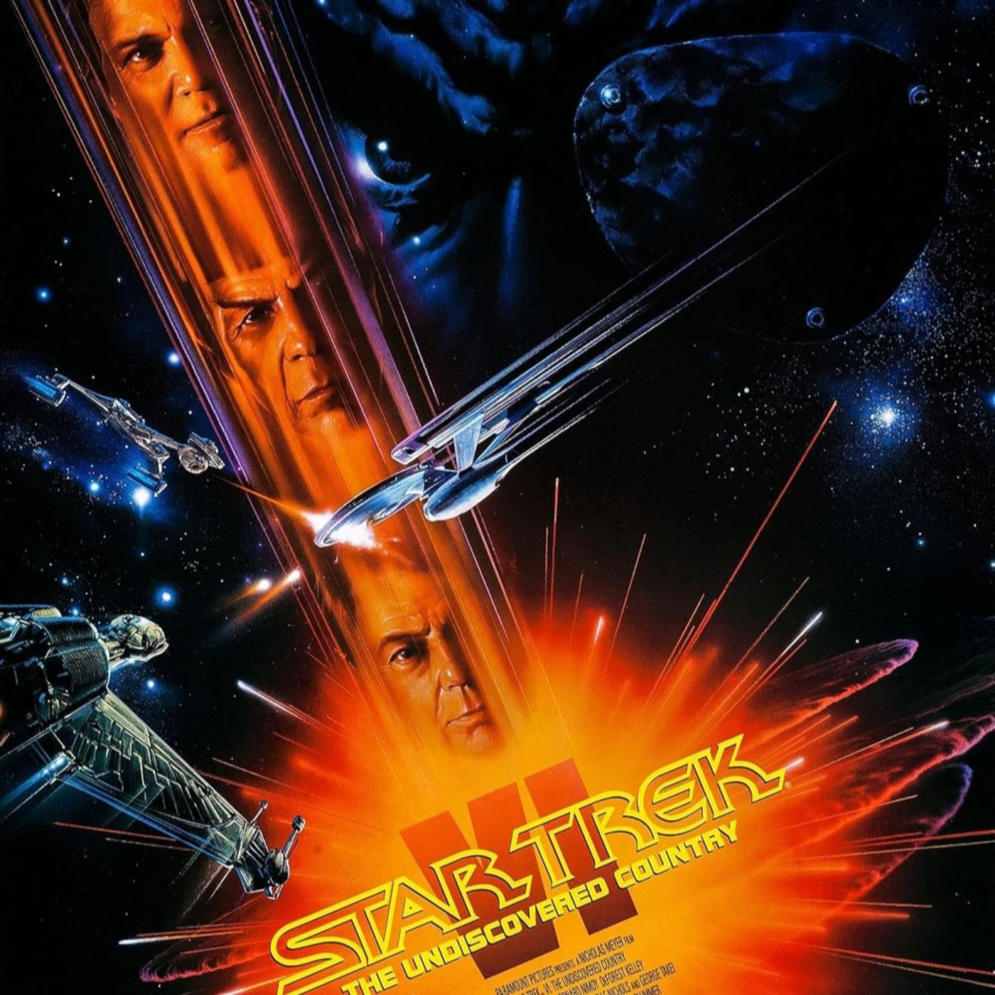 Star Trek VI: The Undiscovered Country 1991 episode artwork