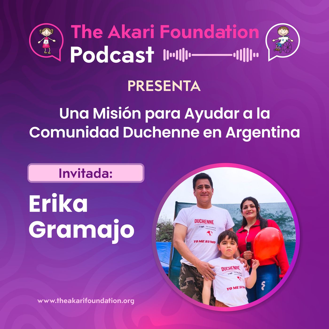 Ep. 77 - Una Misión para Ayudar a la Comunidad Duchenne en Argentina episode artwork