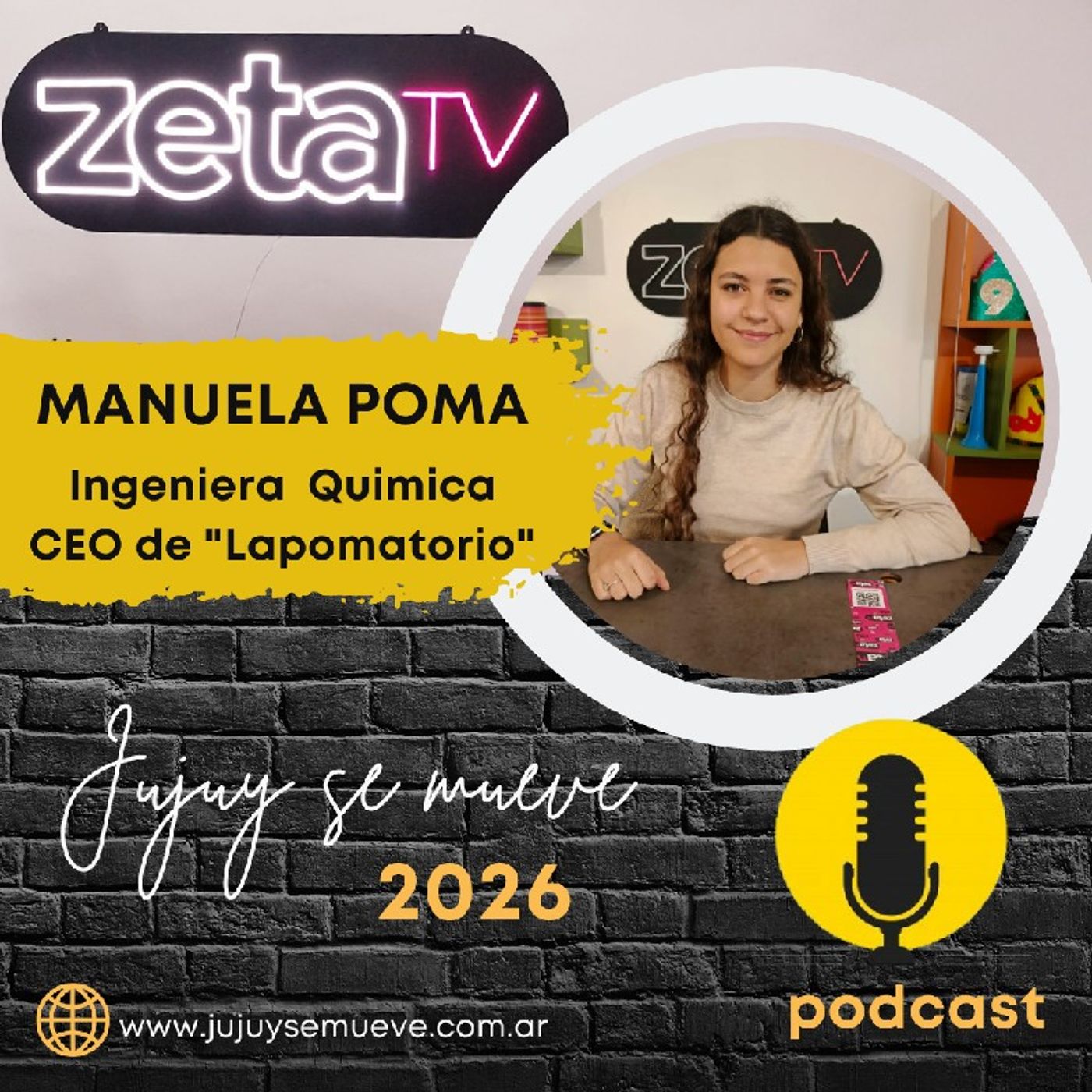 🔴 CIENCIA, CREATIVIDAD Y EMPRENDER DESDE JUJUY: ASÍ NACIÓ LAPOMATORIO episode artwork