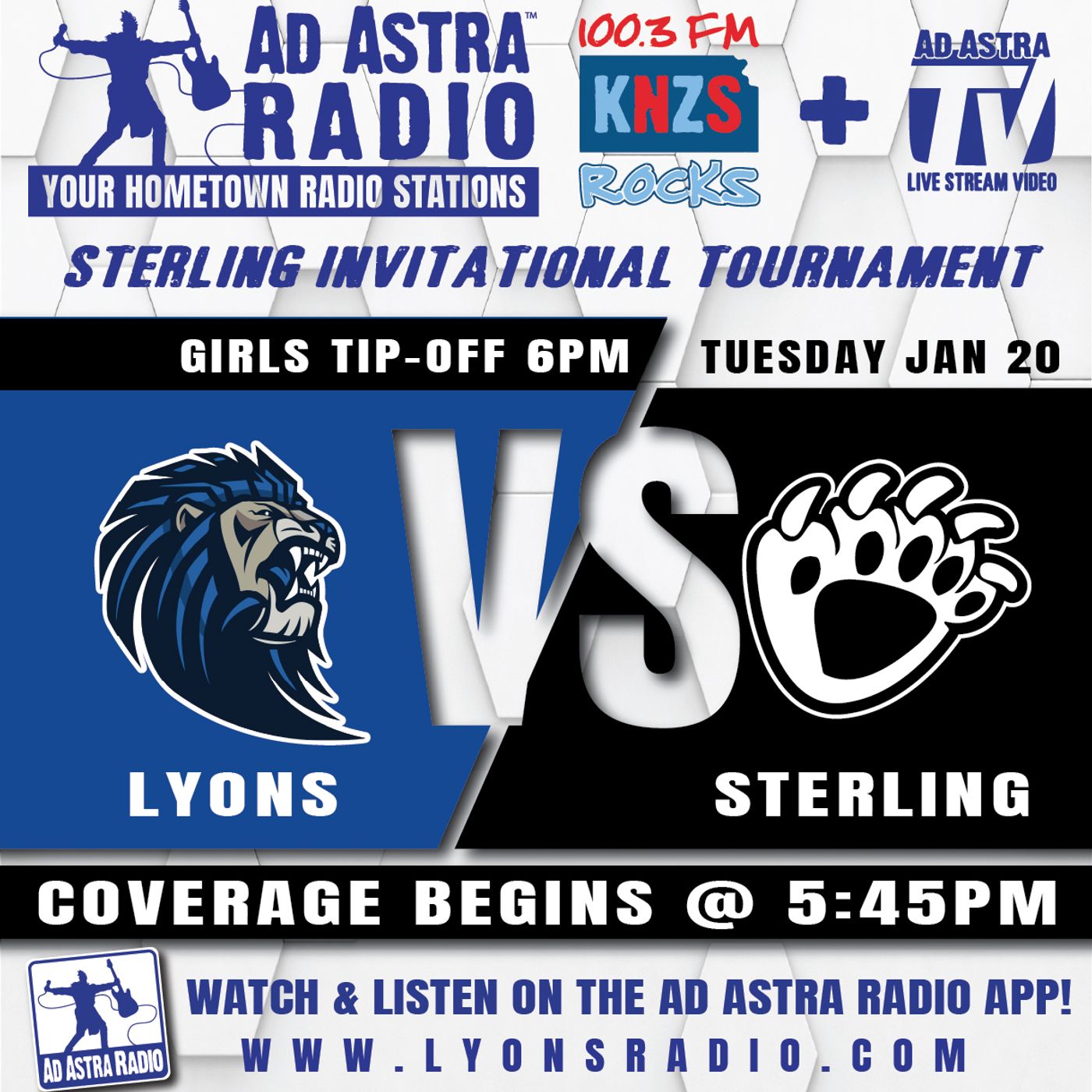 Sterling Lady Blackbears vs Lyons Lady Lions High School Basketball (Sterling Invitational-January 20, 2026) episode artwork