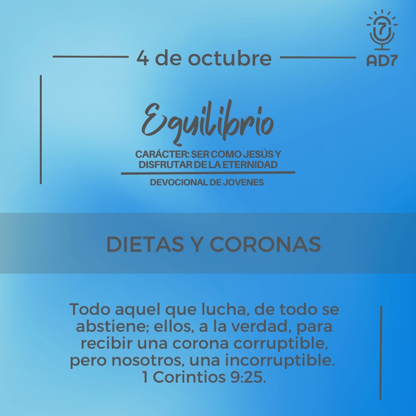 AD7 Devocional - Diferente / Inverso