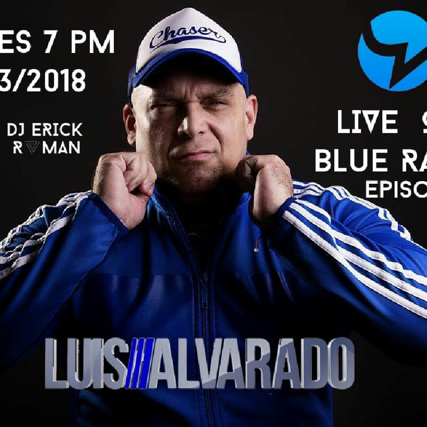 Blue App Radio DJ Erick Roman\'s show