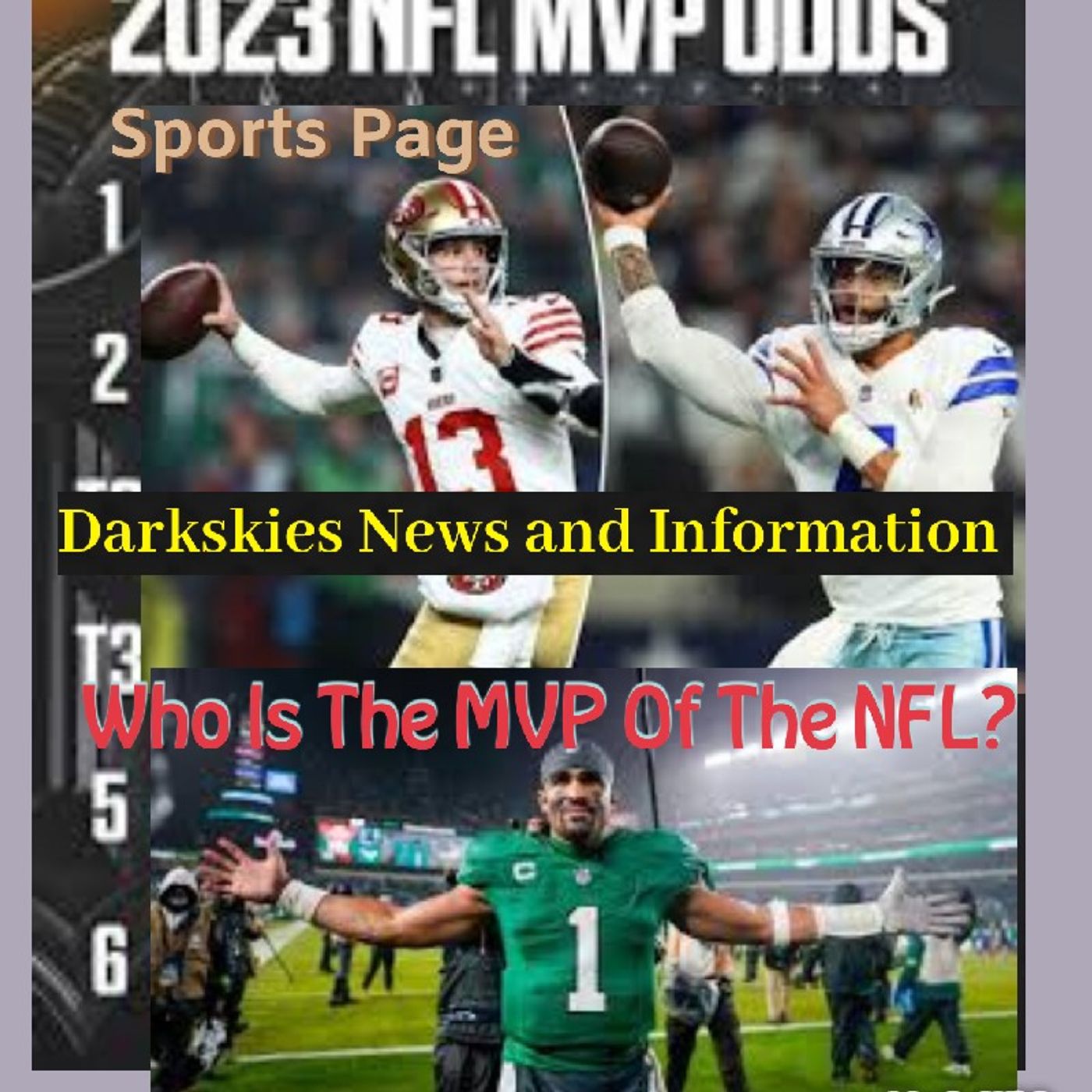 Who Is The MVP Of The NFL? - Sports Page episode artwork