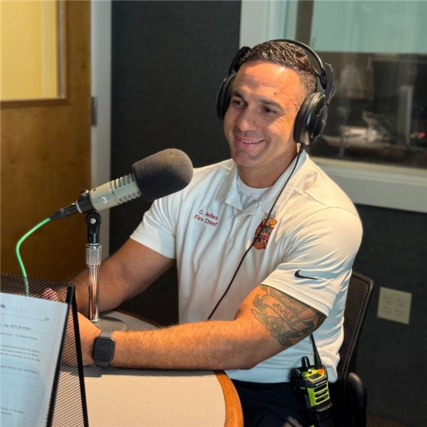 Carlos Aviles, Fire Chief, September 9, 2025