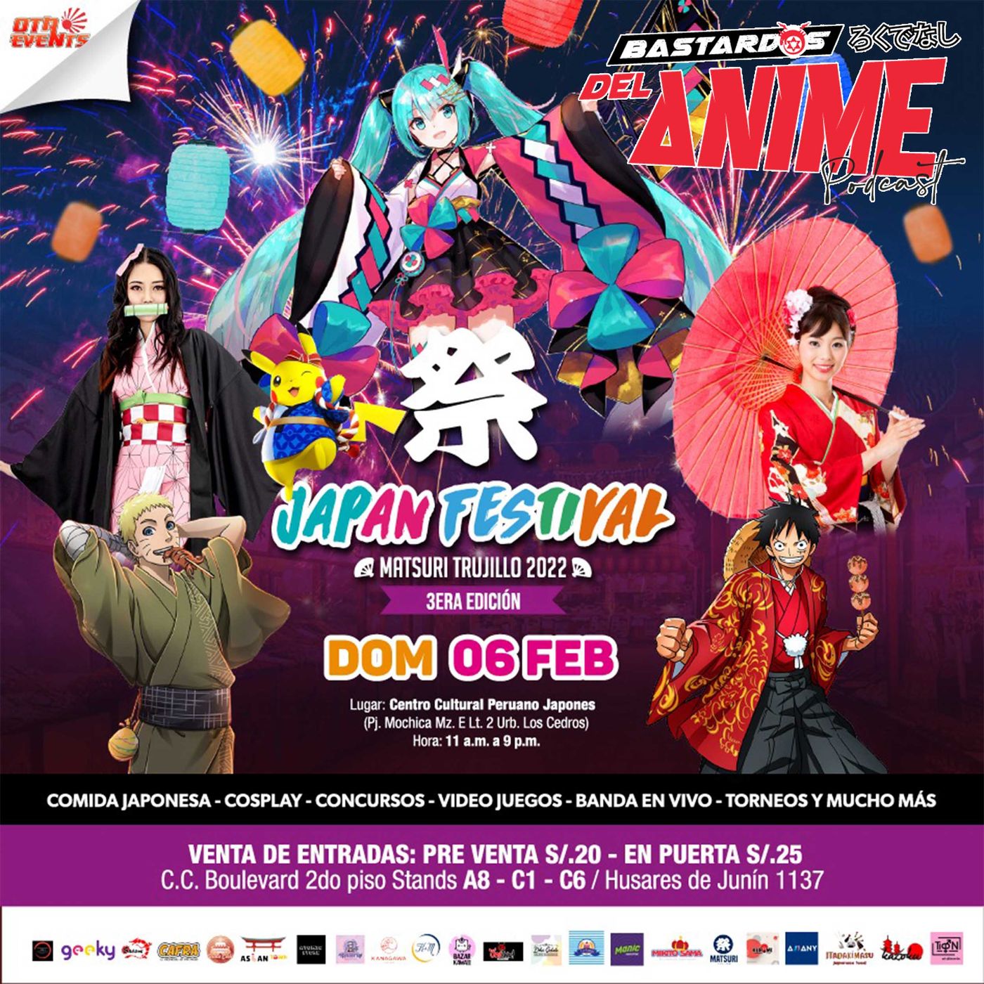 Japan Festival Matsuri Trujillo 2022 || El reencuentro esperado por muchos fans del anime episode artwork