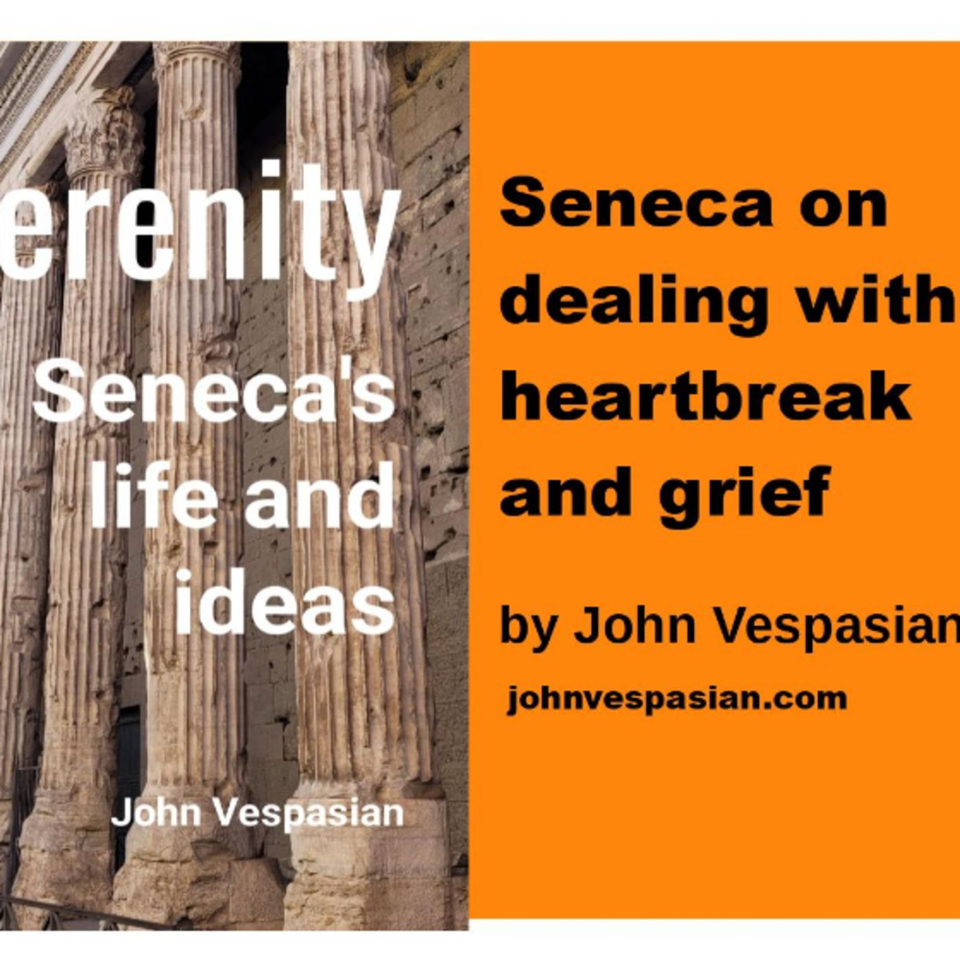 Seneca on dealing with heartbreak and grief episode artwork