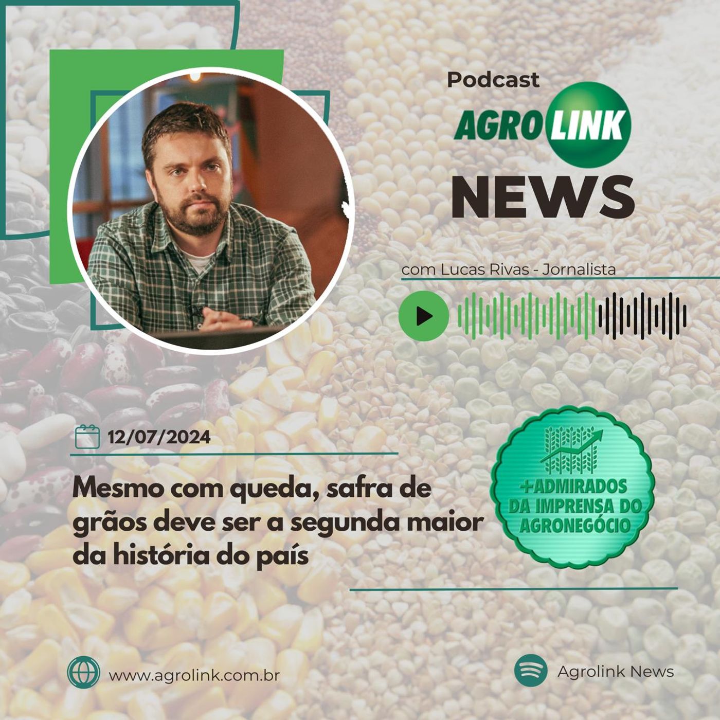 Moagem de cana-de-açúcar cresce 13% em junho episode artwork