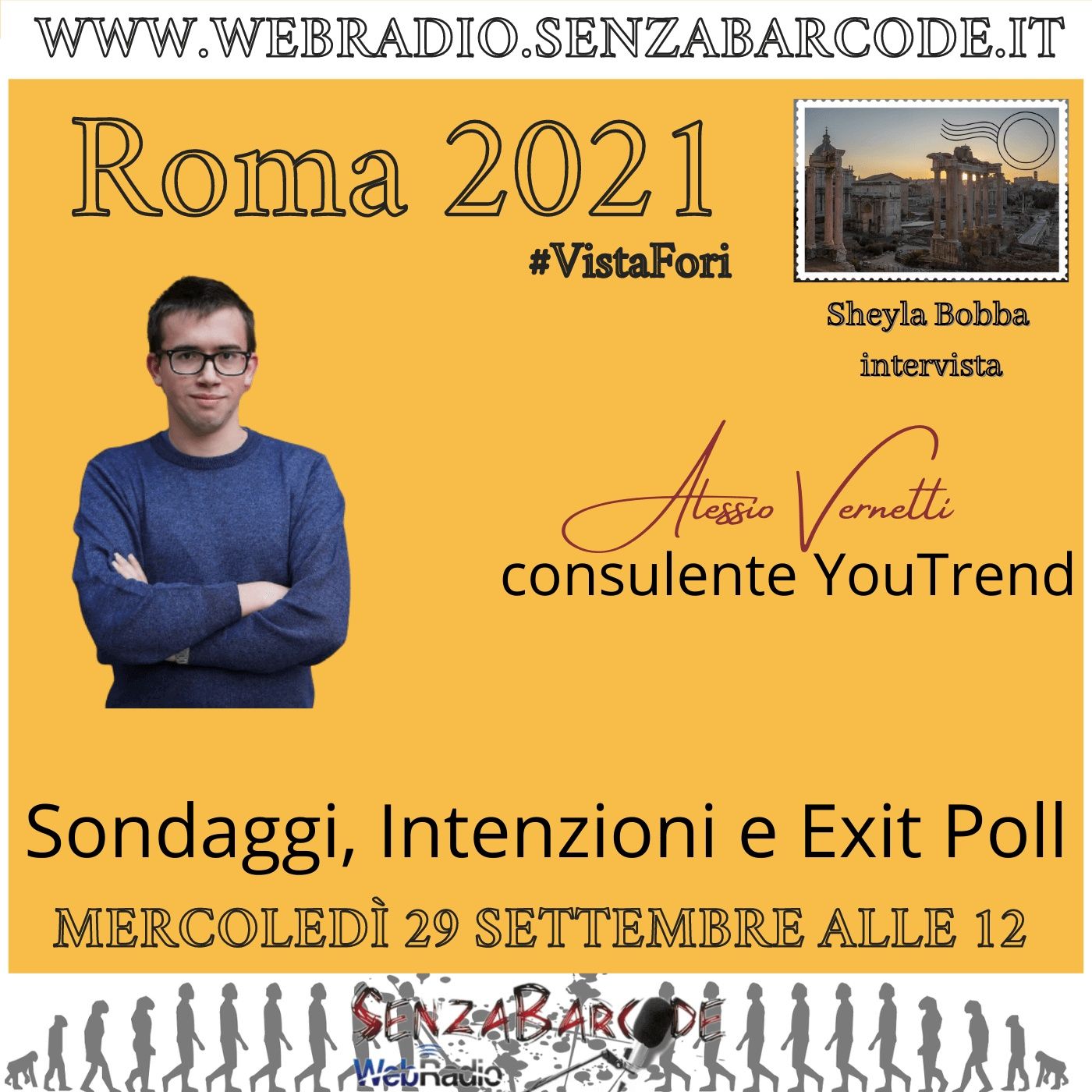 Sondaggi, intenzioni, Exit Poll. Con Alessio Vernetti, YouTrend