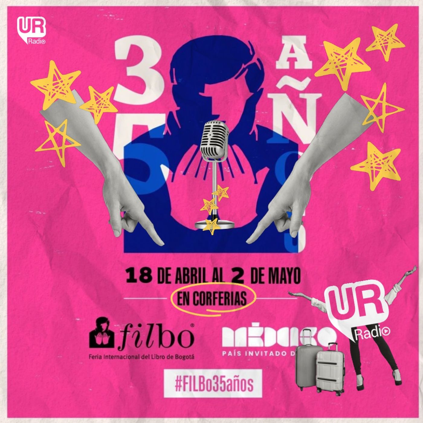URosario Radio en Filbo 2023