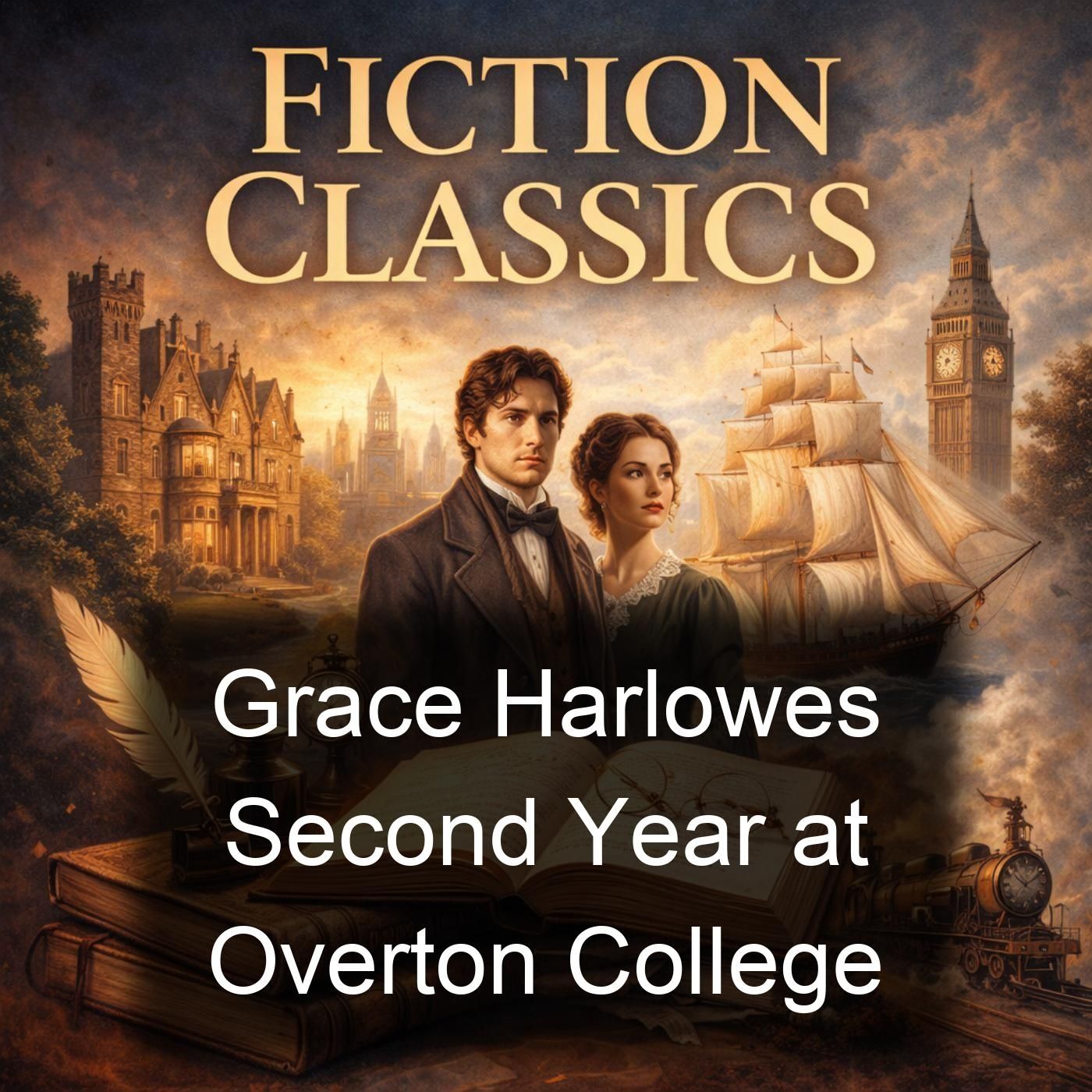 Grace Harlowes Second Year at Overton College cover art