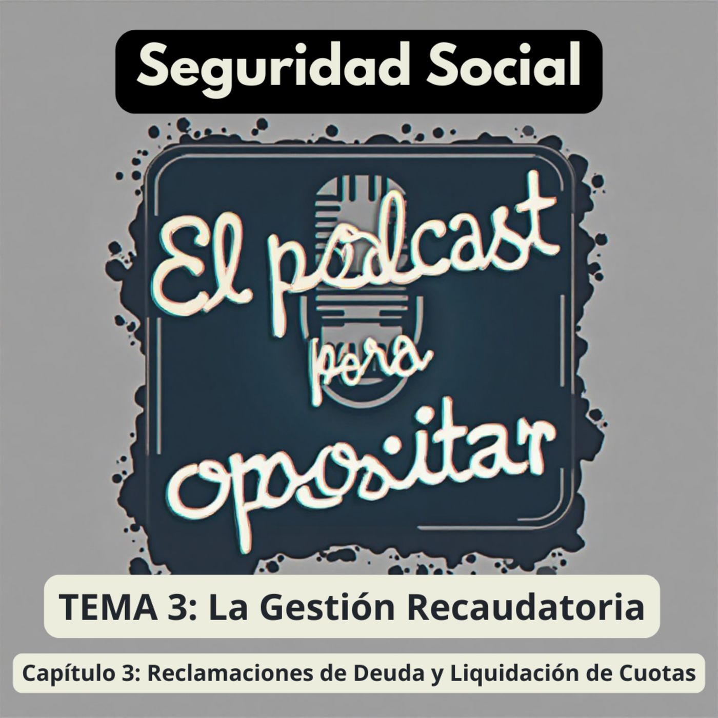 Oposiciones Seguridad Social. Tema 3: La Gestión Recaudatoria. Capítulo 3: Reclamaciones de Deuda y Liquidación de Cuotas episode artwork