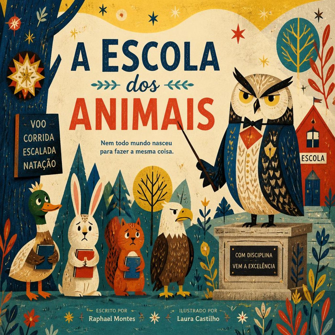 【Aventura Animal】O Corujão Sabichão e a Escola Mais Maluca do Mundo