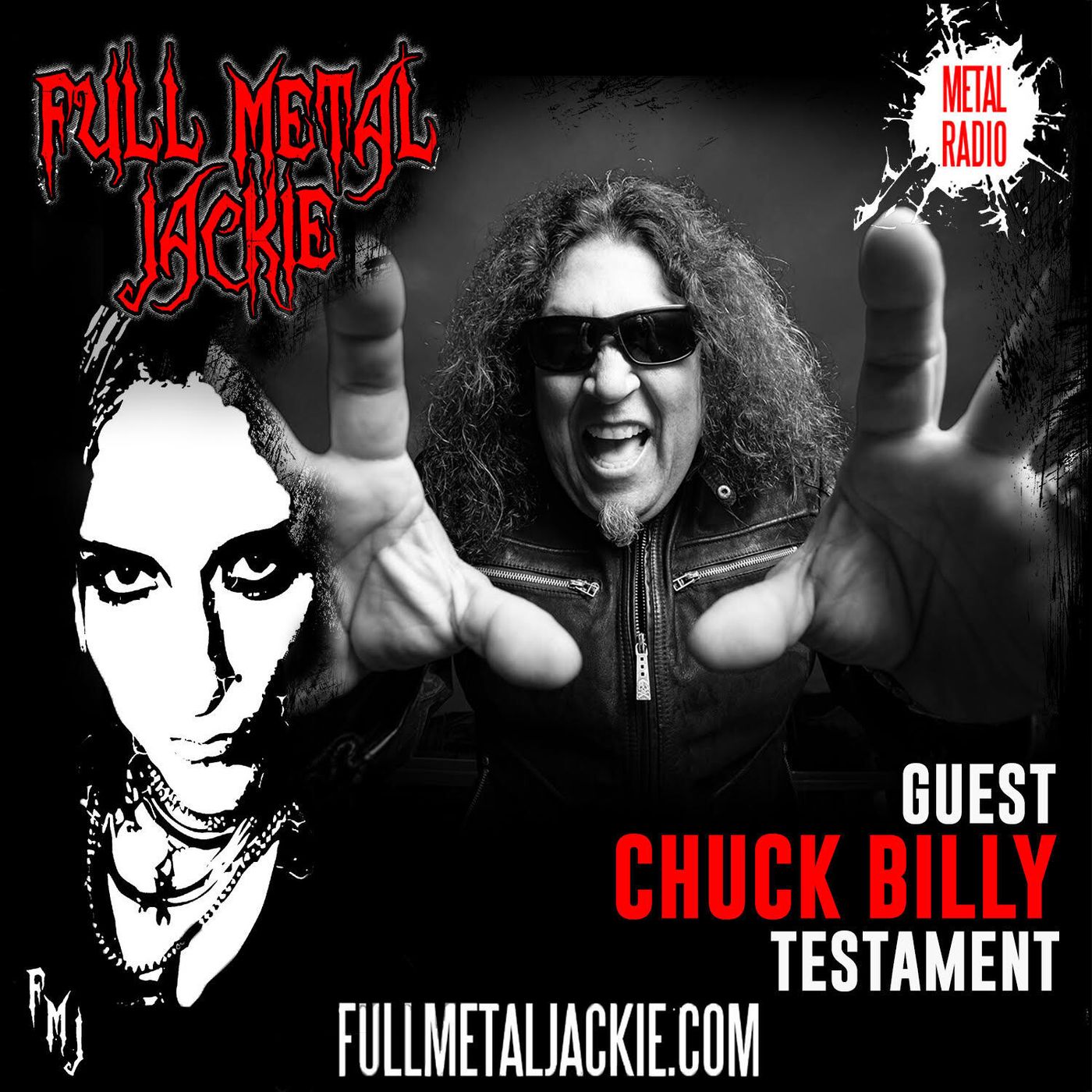 Chuck Billy of Testament on the FMJ RADIO show - weekend of 10/10/25 episode artwork
