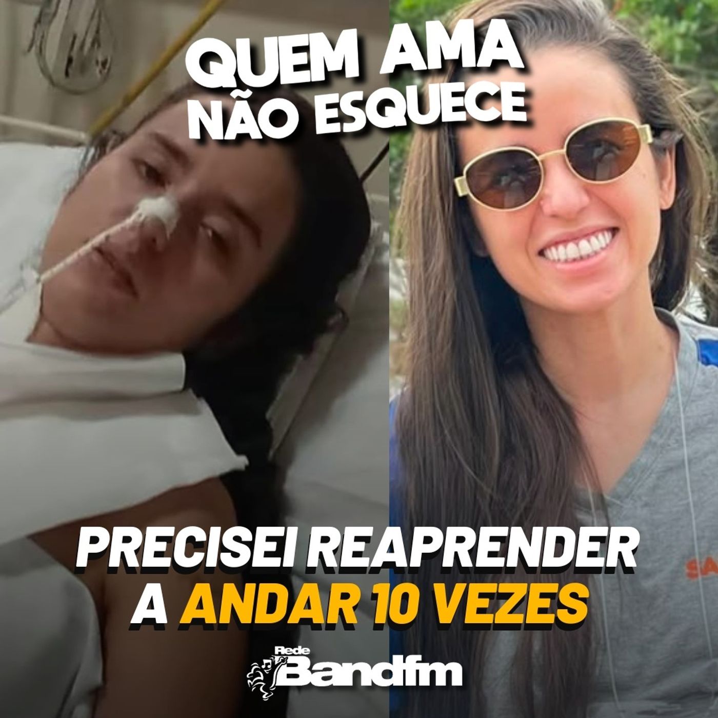 PRECISEI REAPRENDER A ANDAR 10 VEZES  | QUEM AMA NÃO ESQUECE 04/09/2026 episode artwork