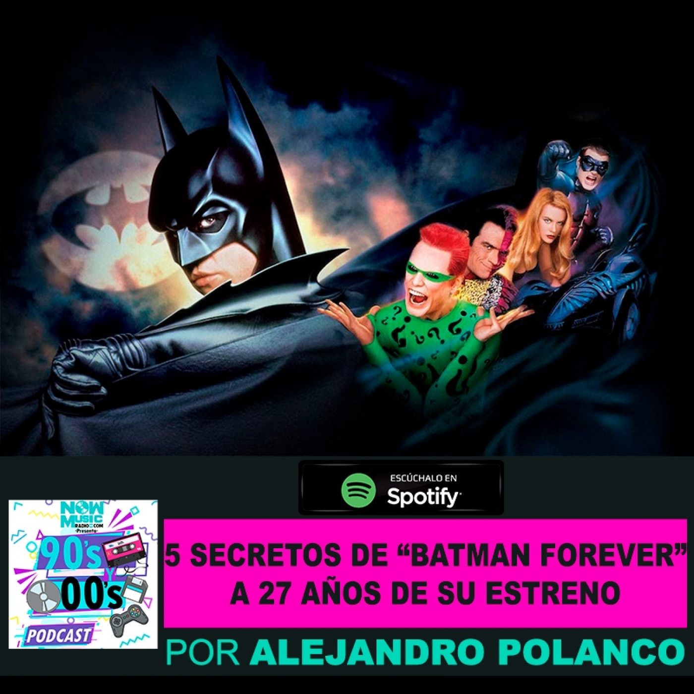 5 Secretos de "Batman Forever" a 27 años de su estreno episode artwork