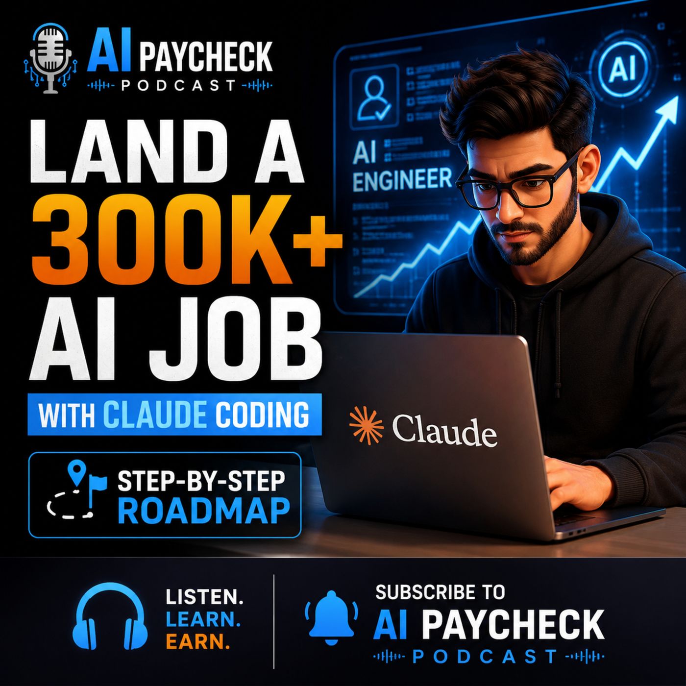 Land a $300K+ AI job with Claude coding – step‑by‑step roadmap