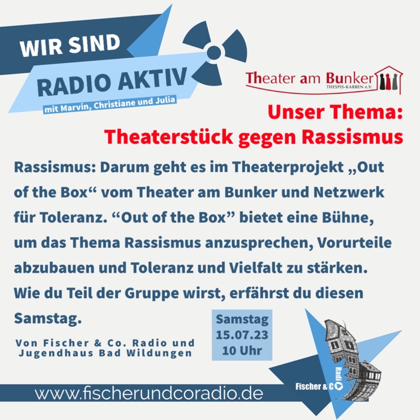 Theater – Out of the Box - WIR SIND RADIO AKTIV