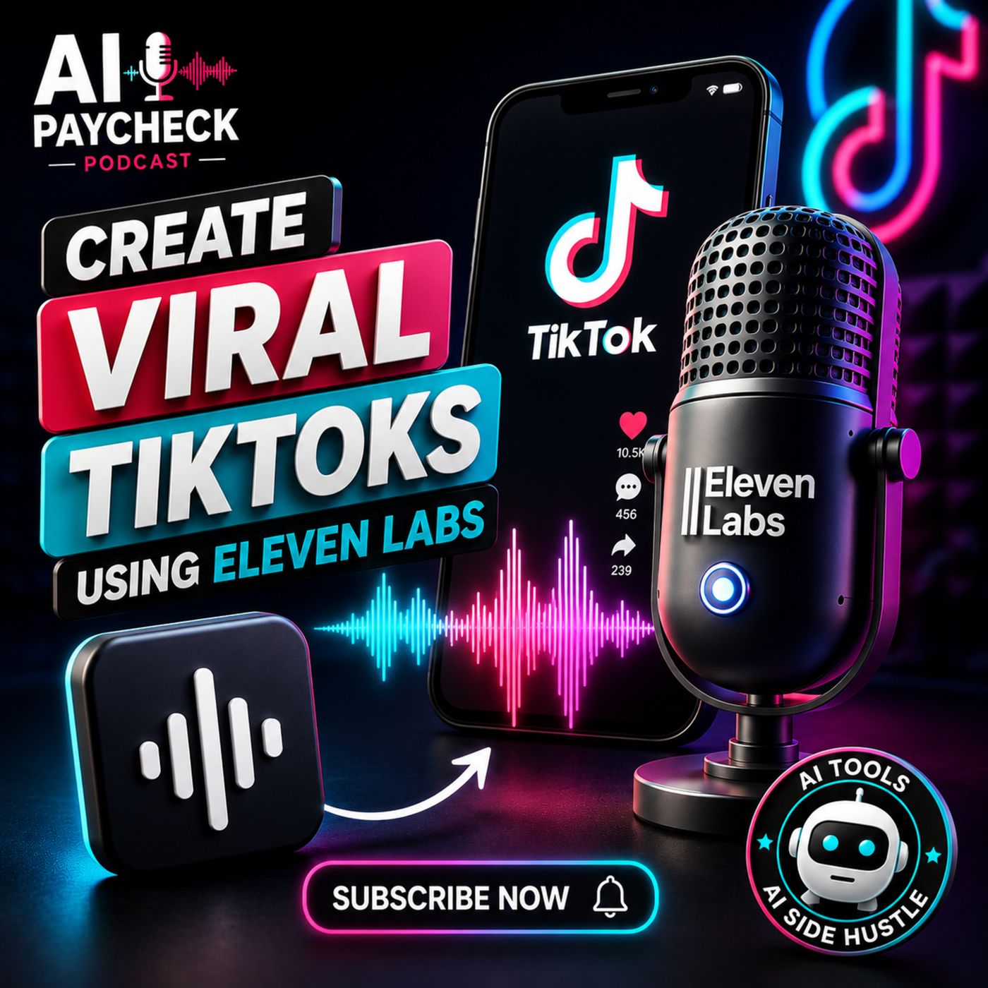 Create Viral TikToks Using Eleven Labs episode artwork