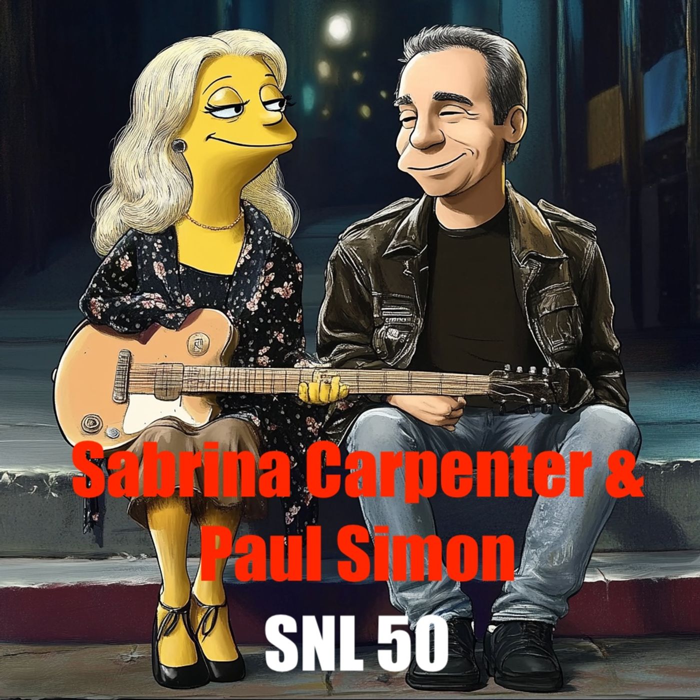 Sabrina Carpenter and Paul Simon: SNL 50