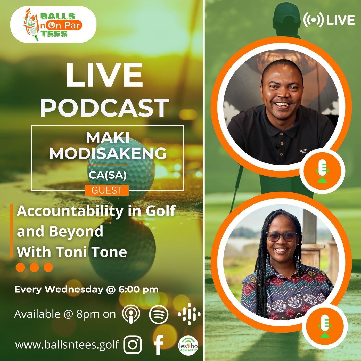 Season 3 - Episode 8: Accountability in Golf and Beyond episode artwork