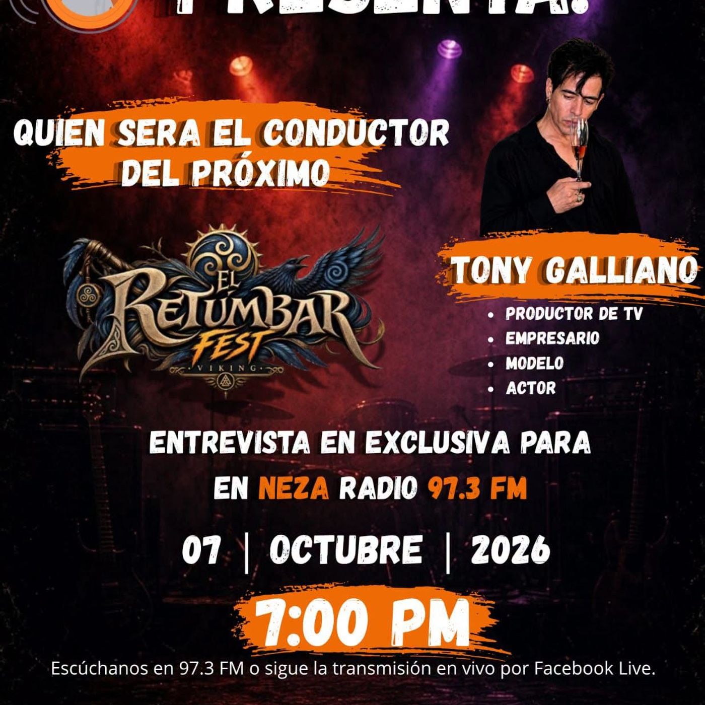 Retumbar Fest Tony Galiano Entrevista especial episode artwork