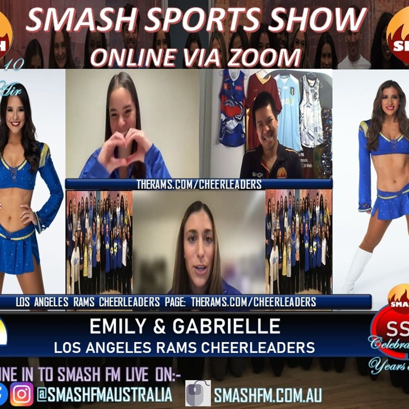 SSS10THYR: Los Angeles Rams Cheerleaders Interviews 260124