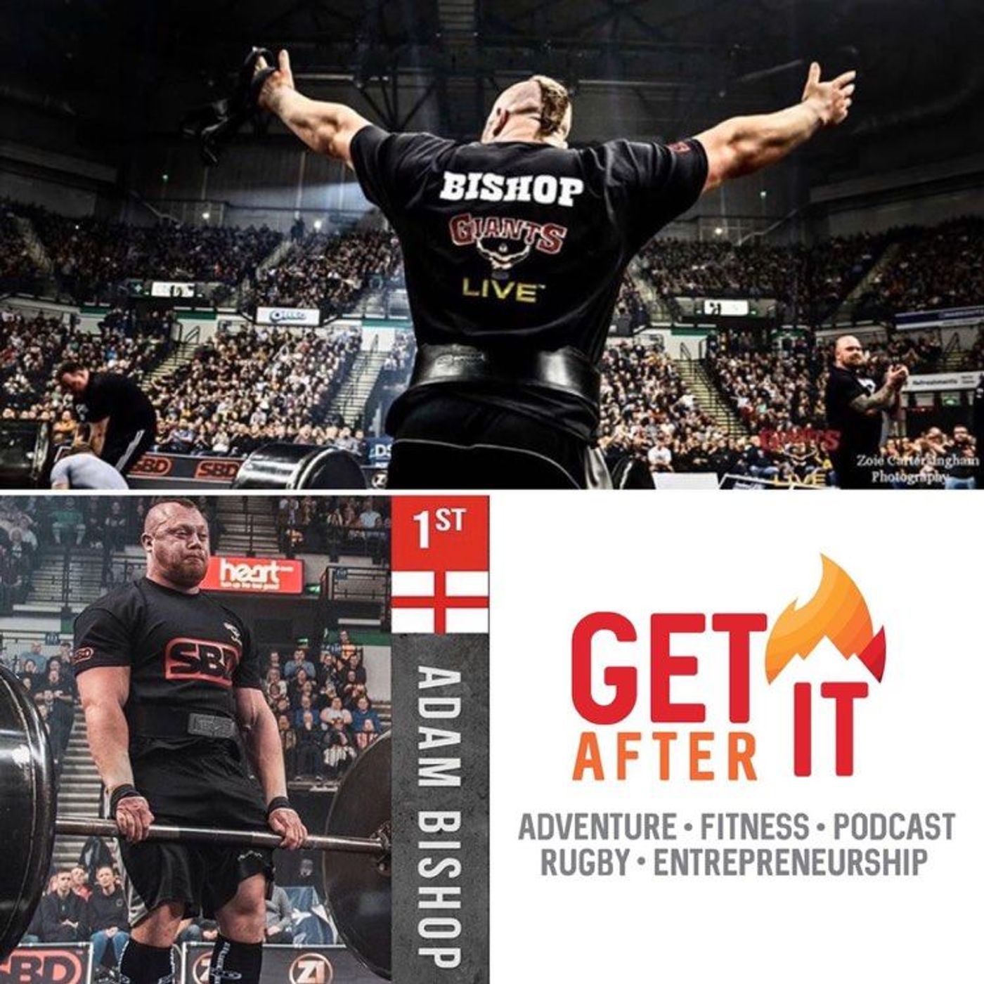 Episode 97 - with Adam Bishop -Britain's Strongest Man 2020 episode artwork