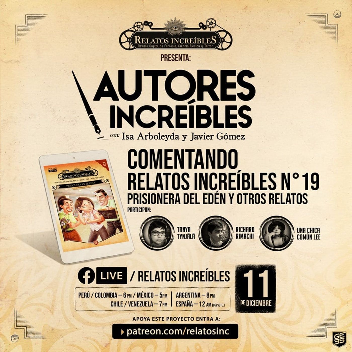 Autores Increíbles