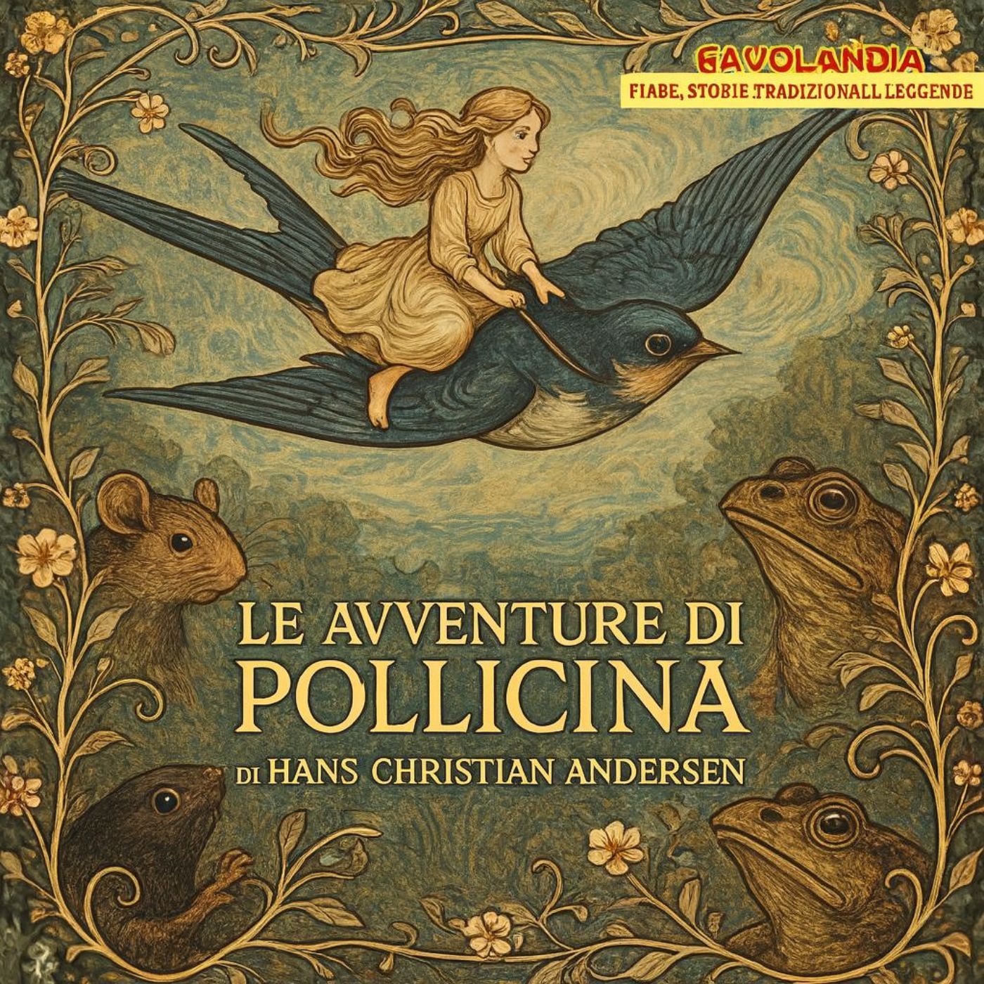 LE AVVENTURE DI POLLICINA -  Fiaba di Hans Christian Andersen